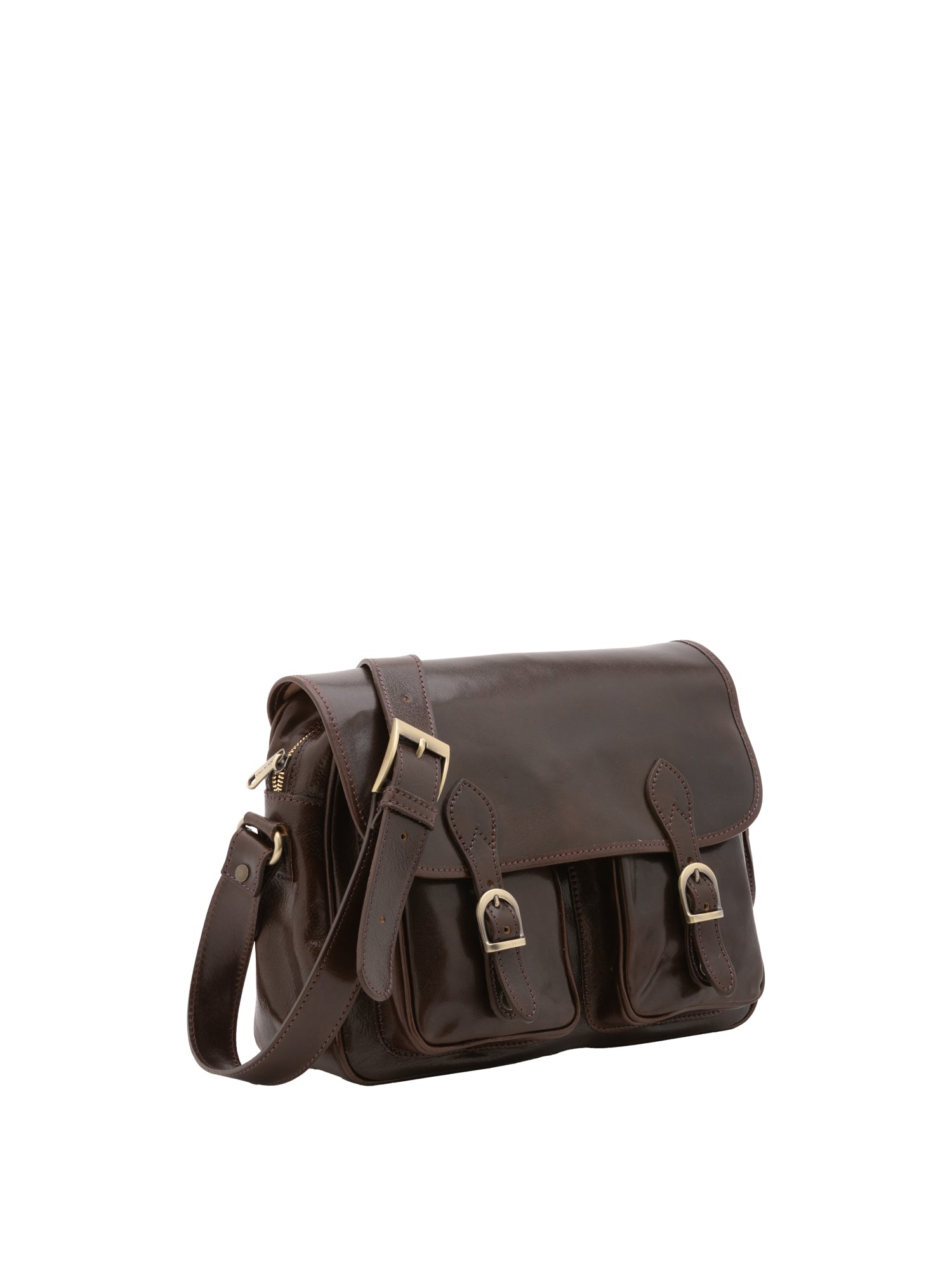 Crossbody bag I Fratelli Women Genuine leather -Tmoro Testa di moro