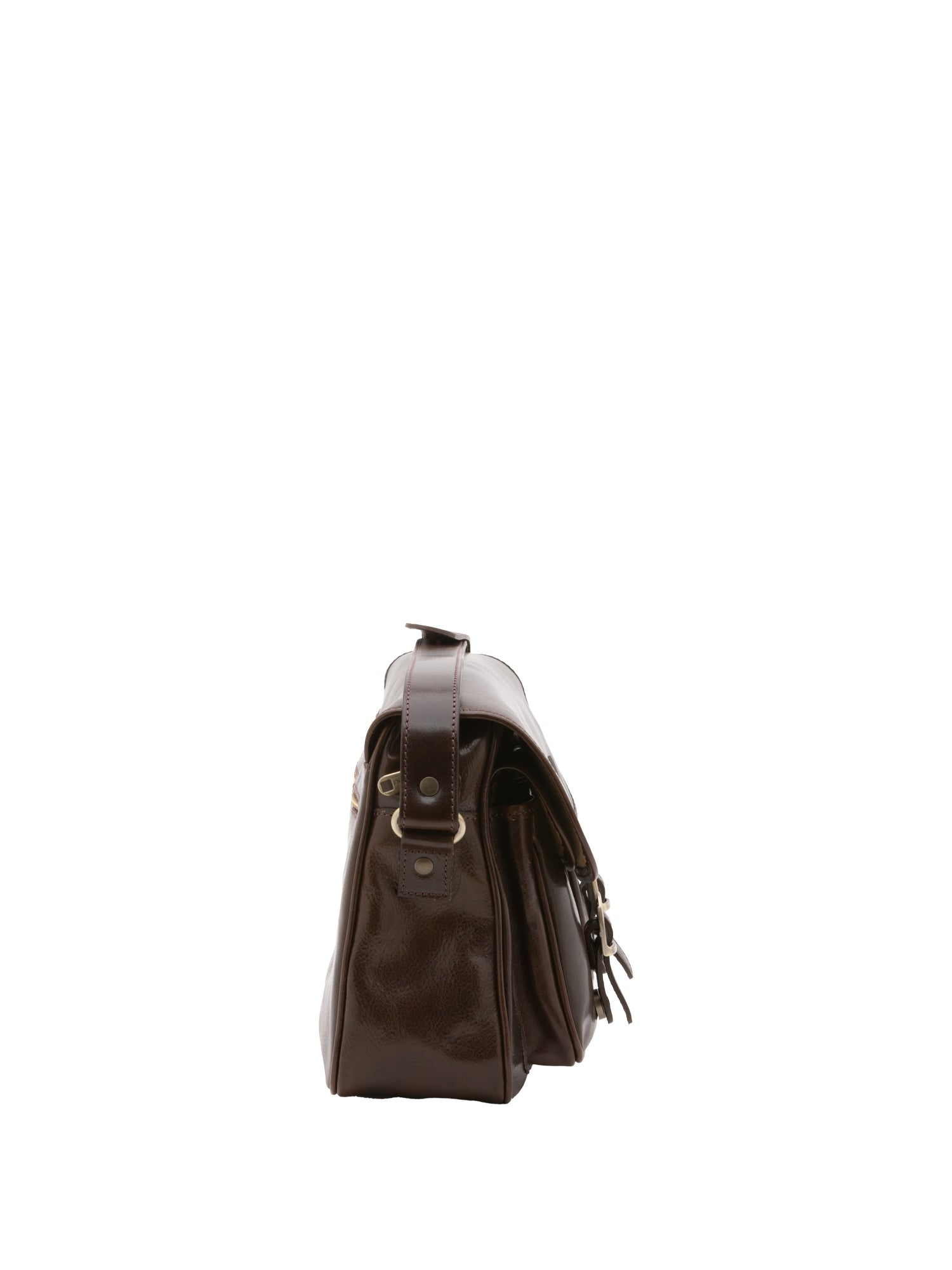 Crossbody bag I Fratelli Women Genuine leather -Tmoro Testa di moro