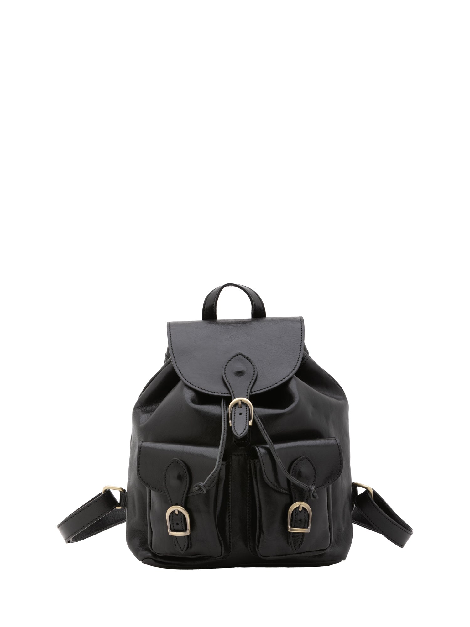 Shoulder Bag I Fratelli Women Genuine leather -Nero Nero