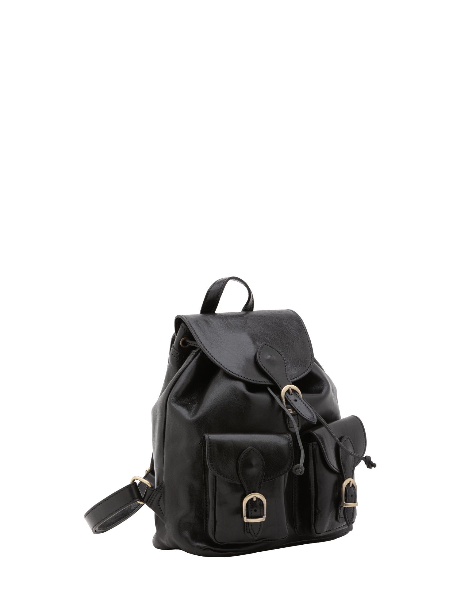 Shoulder Bag I Fratelli Women Genuine leather -Nero Nero