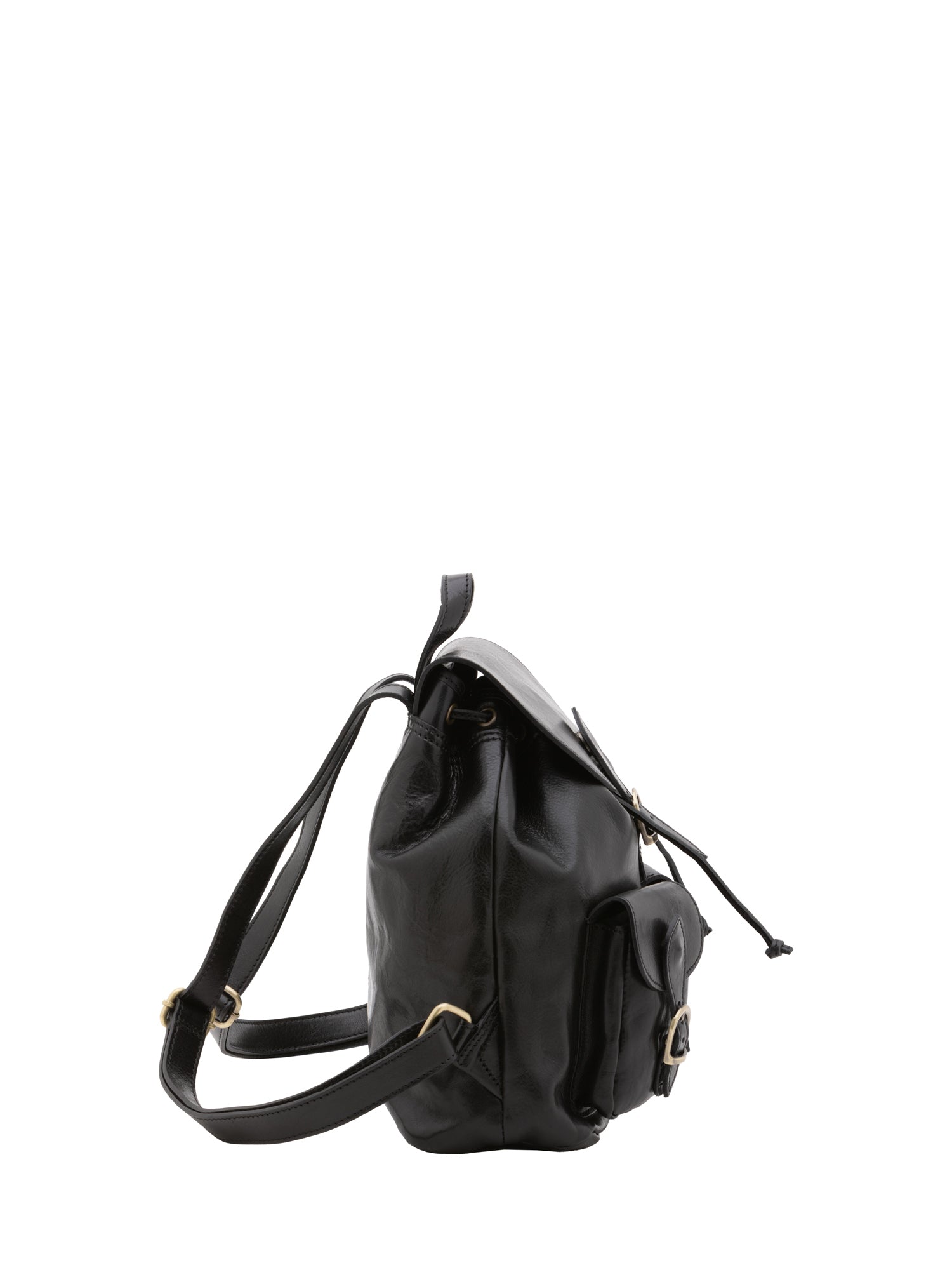 Shoulder Bag I Fratelli Women Genuine leather -Nero Nero
