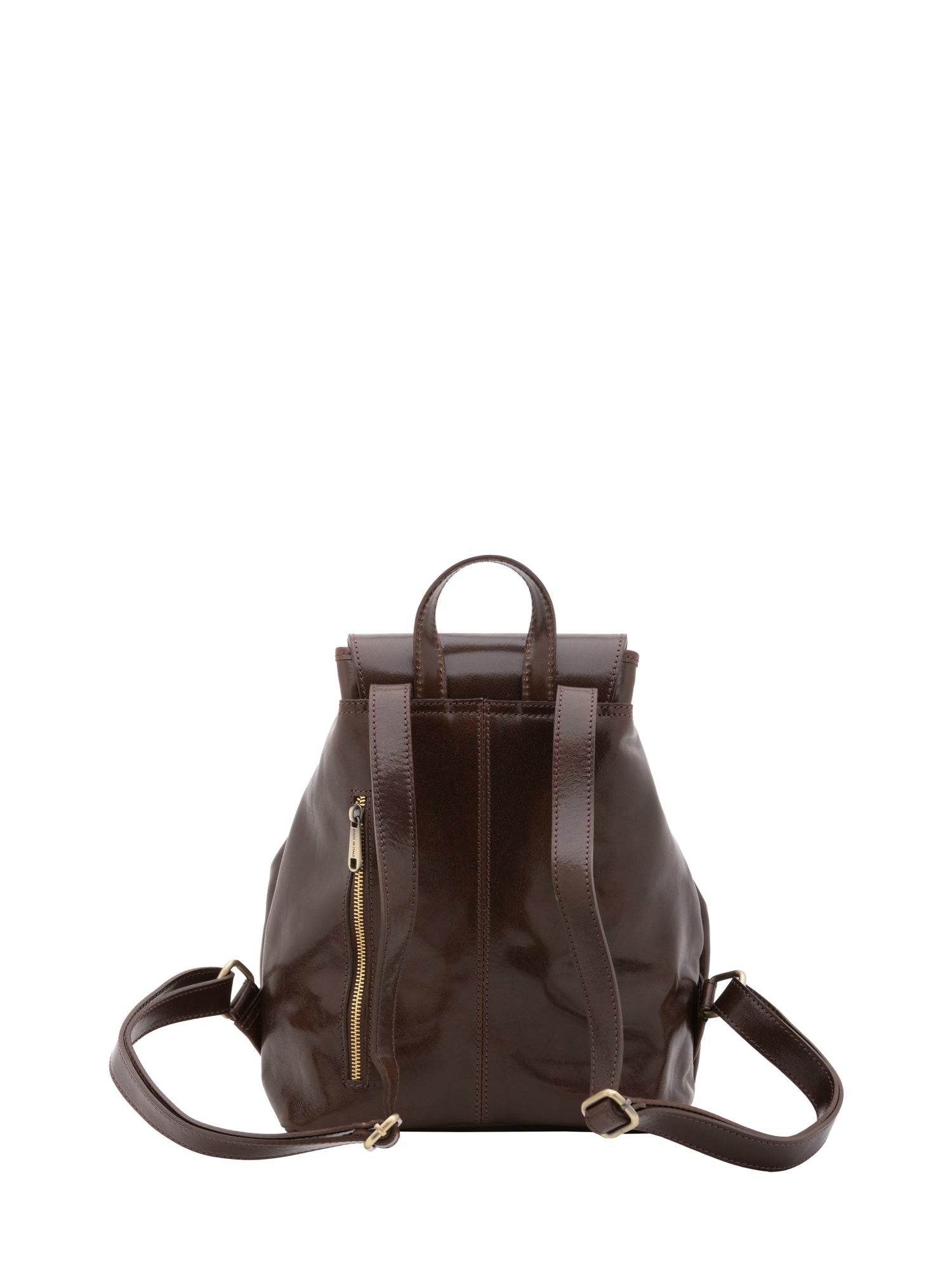 Shoulder Bag I Fratelli Women Genuine leather -Nero Testa di moro