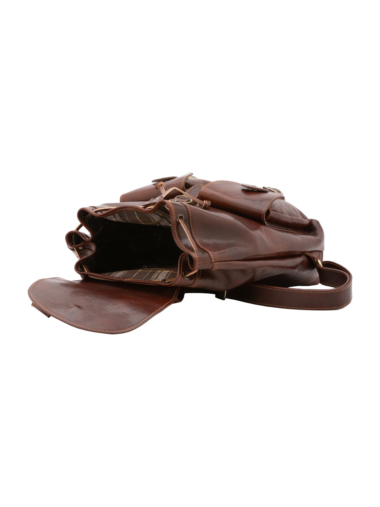 Shoulder Bag I Fratelli Women Genuine leather -Tmoro Marrone