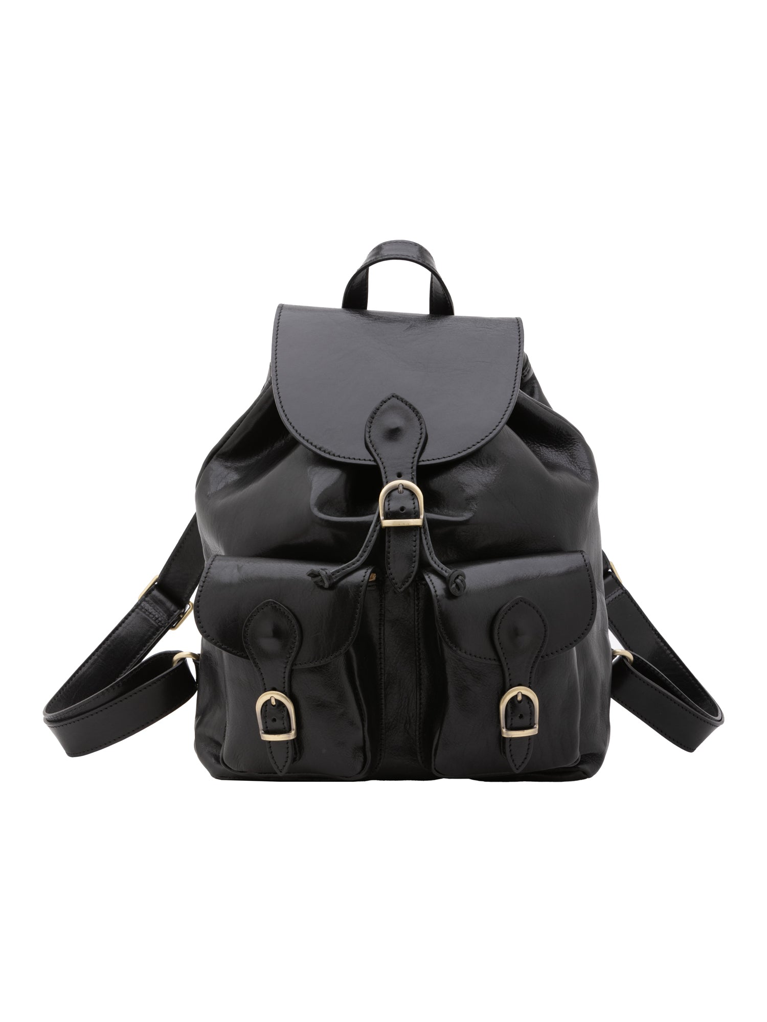 Shoulder Bag I Fratelli Women Genuine leather -Tmoro Nero