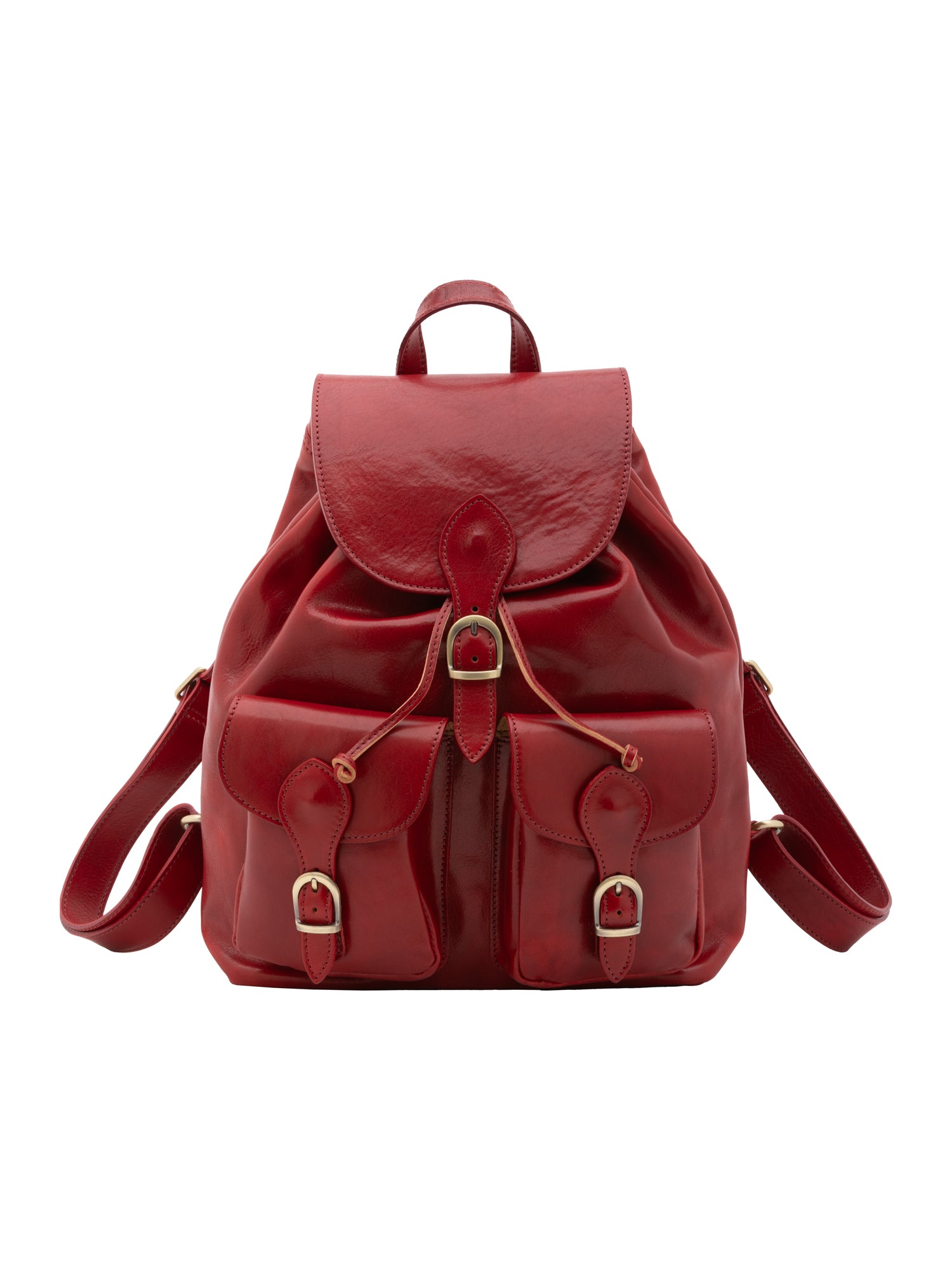 Shoulder Bag I Fratelli Women Genuine leather -Tmoro Rosso