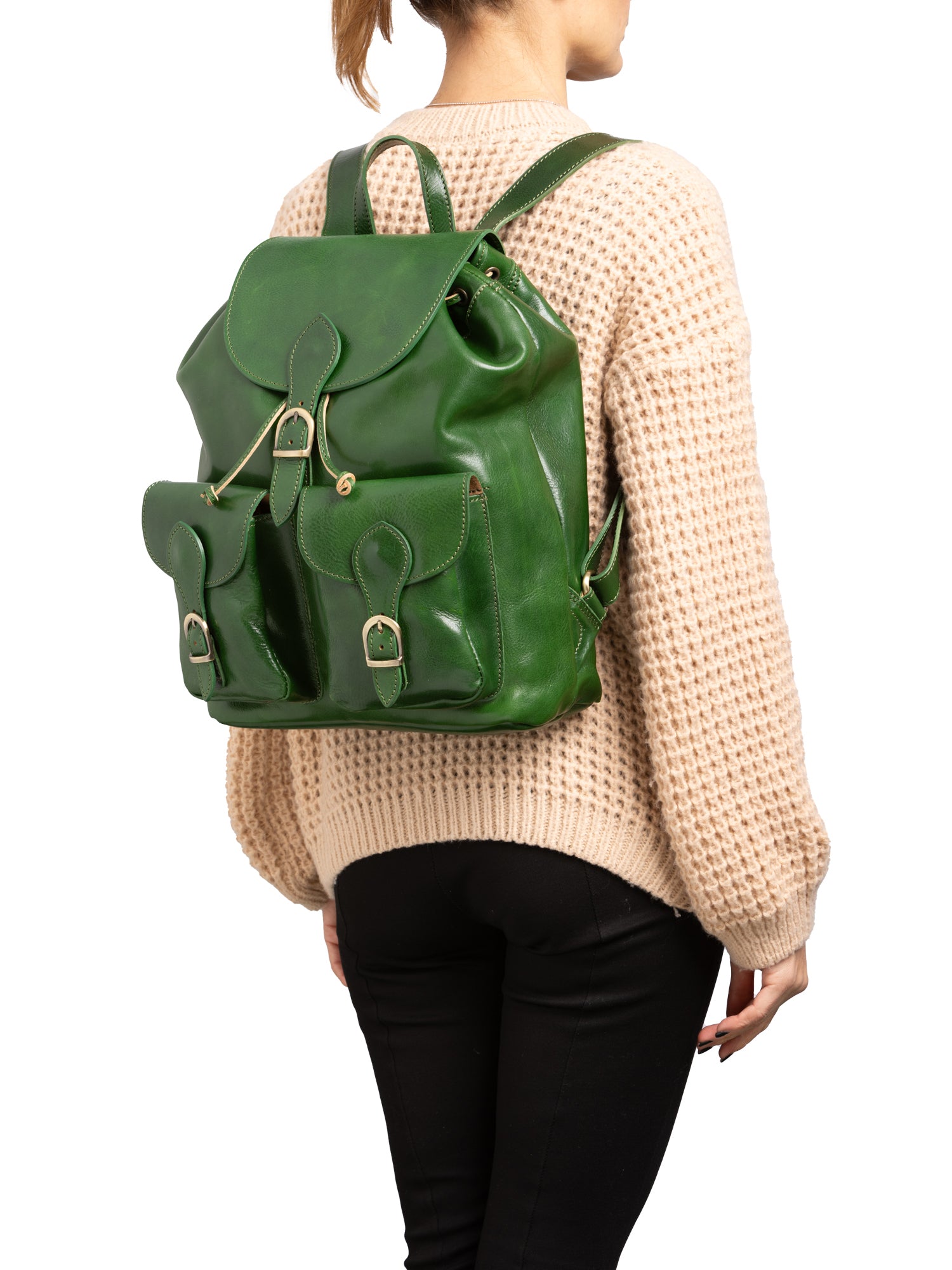 Shoulder Bag I Fratelli Women Genuine leather -Tmoro Verde