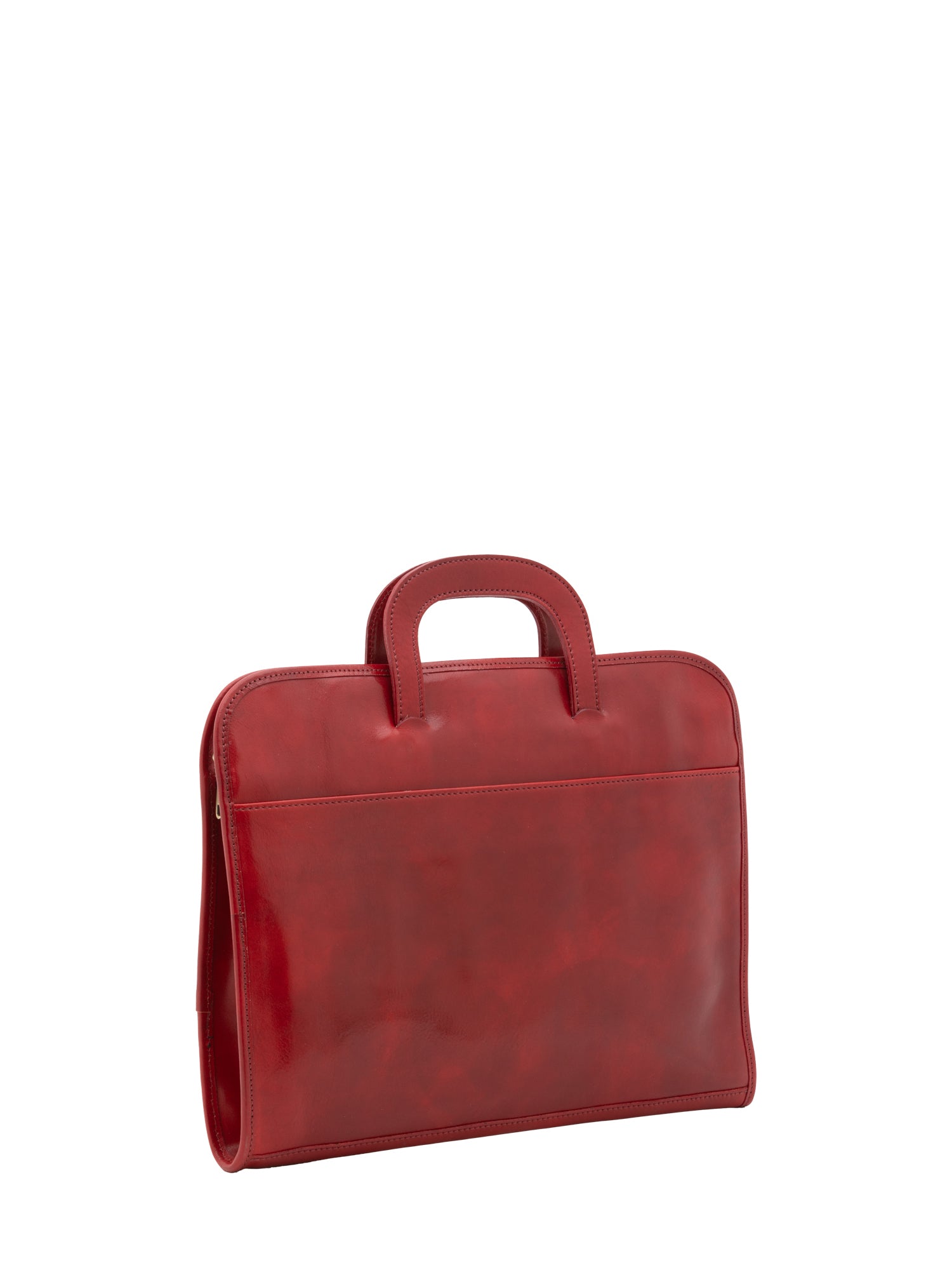 Briefcase I Fratelli Men Genuine leather -Marrone Rosso