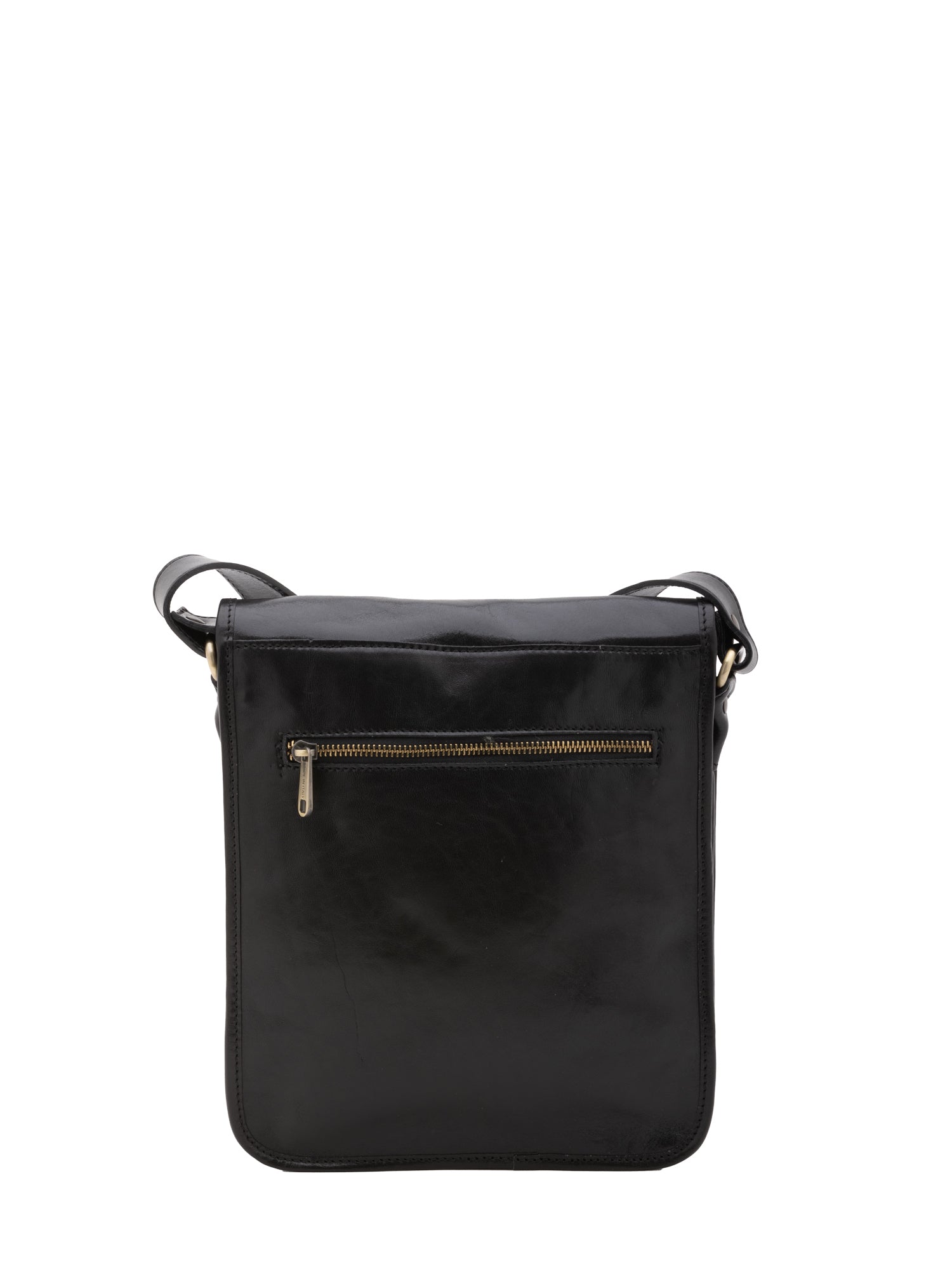 Crossbody bag I Fratelli Men Genuine leather -Marrone Nero