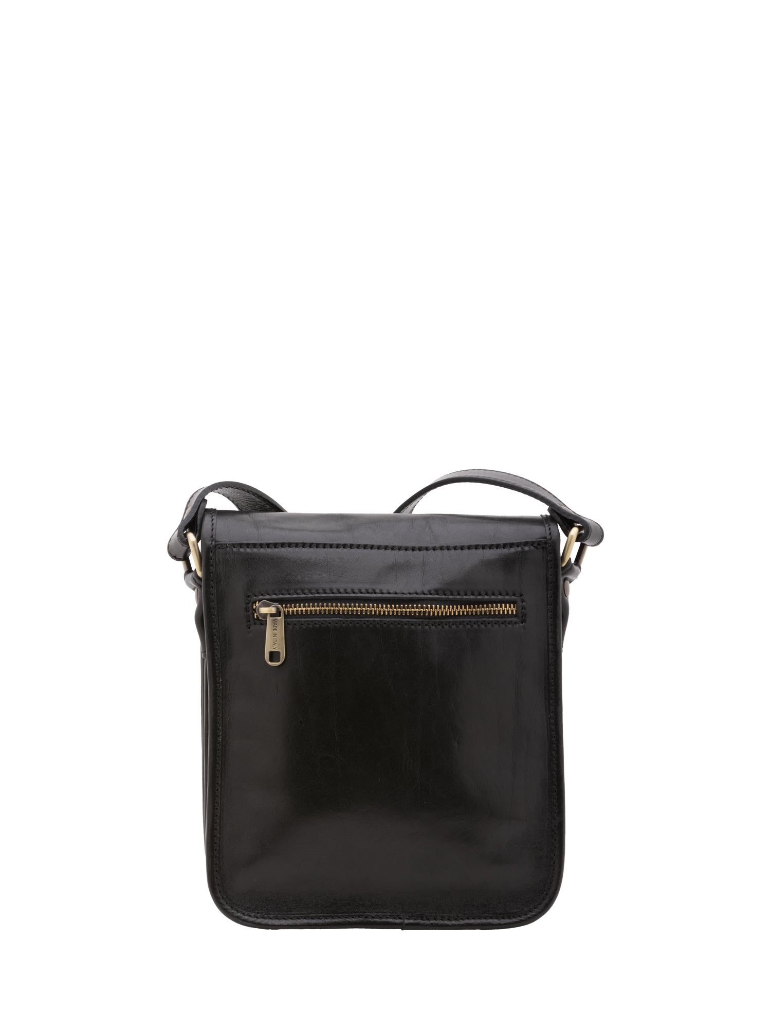 Crossbody bag I Fratelli Men Genuine leather -Verde Nero