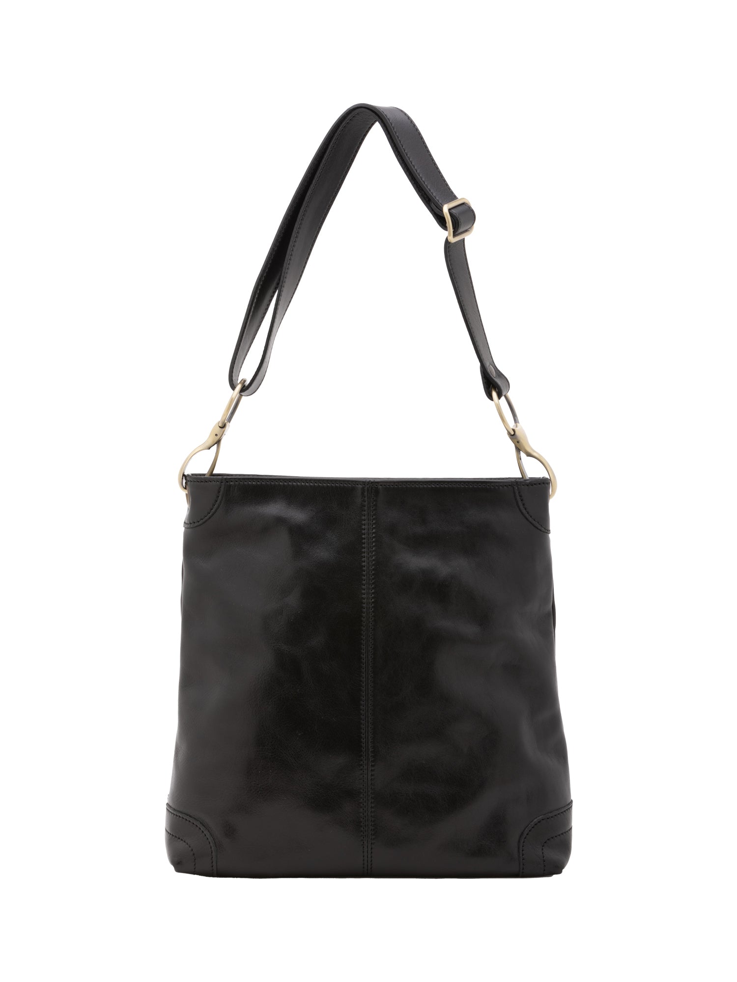 Shoulder Bag I Fratelli Women Genuine leather -Rosso Nero