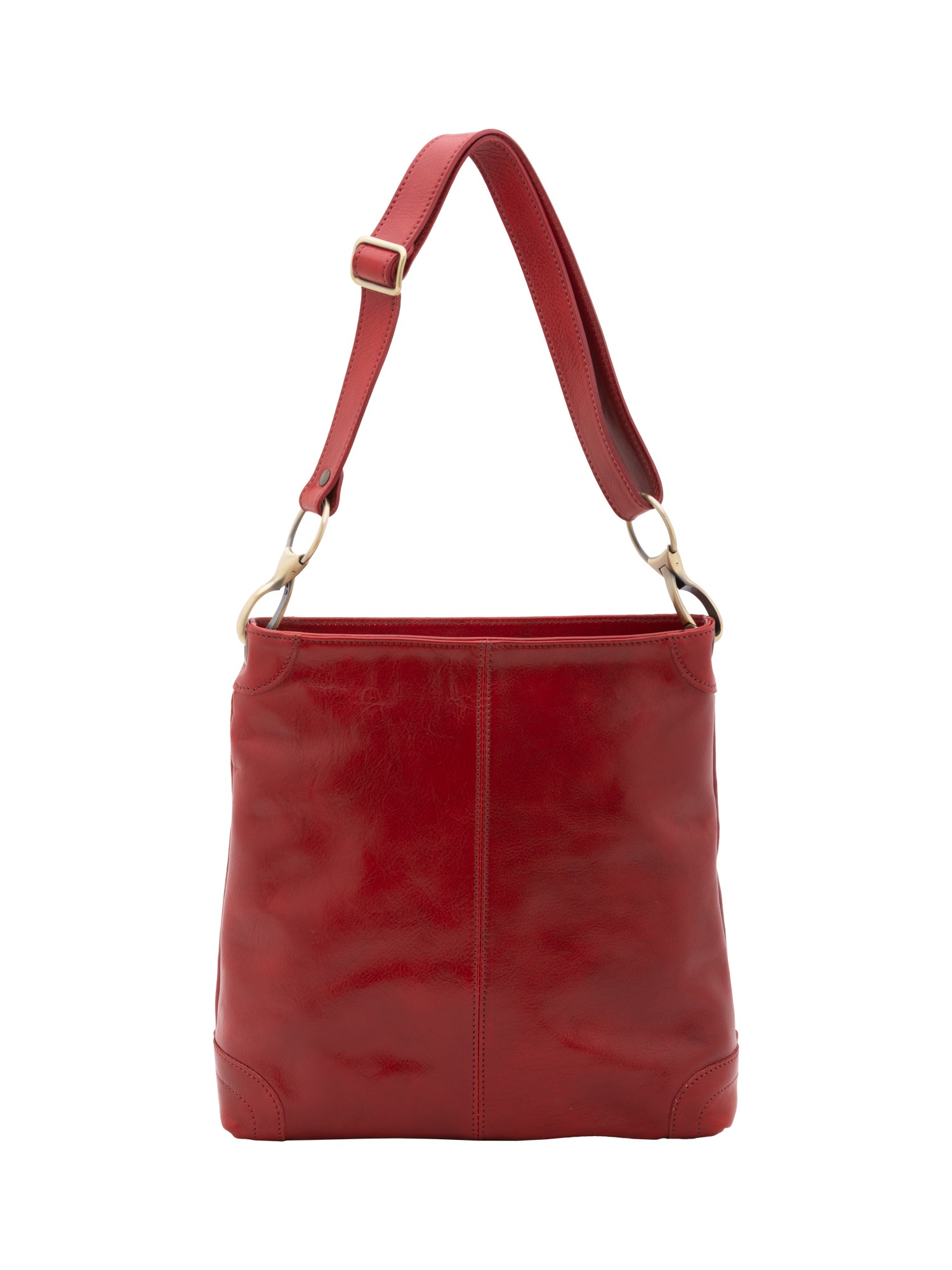 Shoulder Bag I Fratelli Women Genuine leather -Rosso Rosso