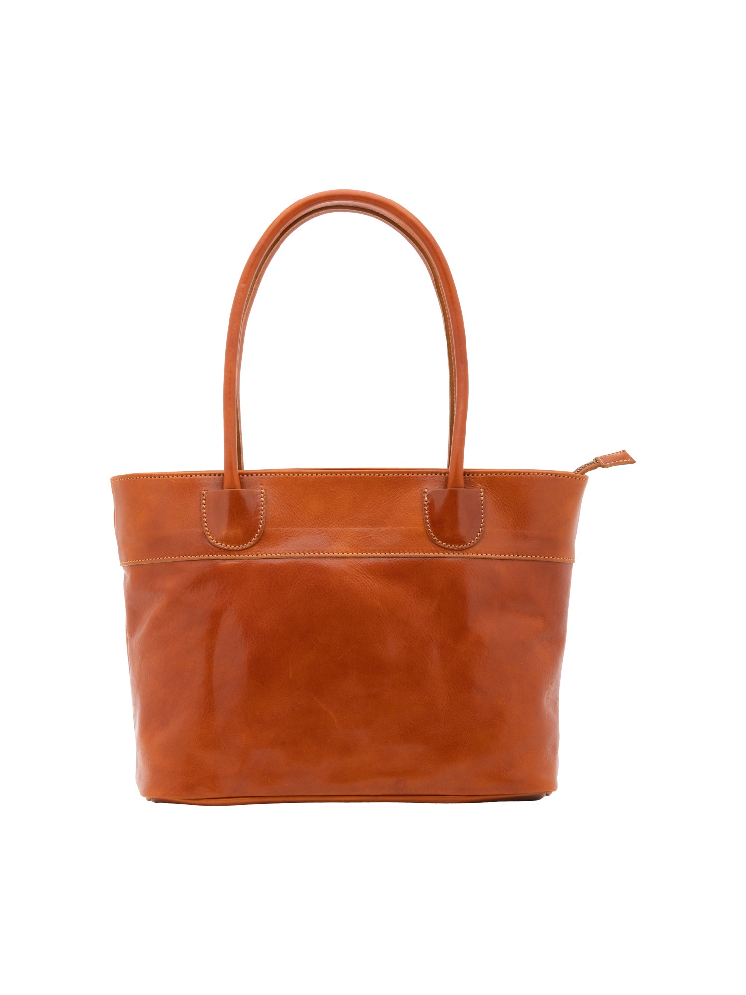 Crossbody bag I Fratelli Men Genuine leather -Rosso Cognac
