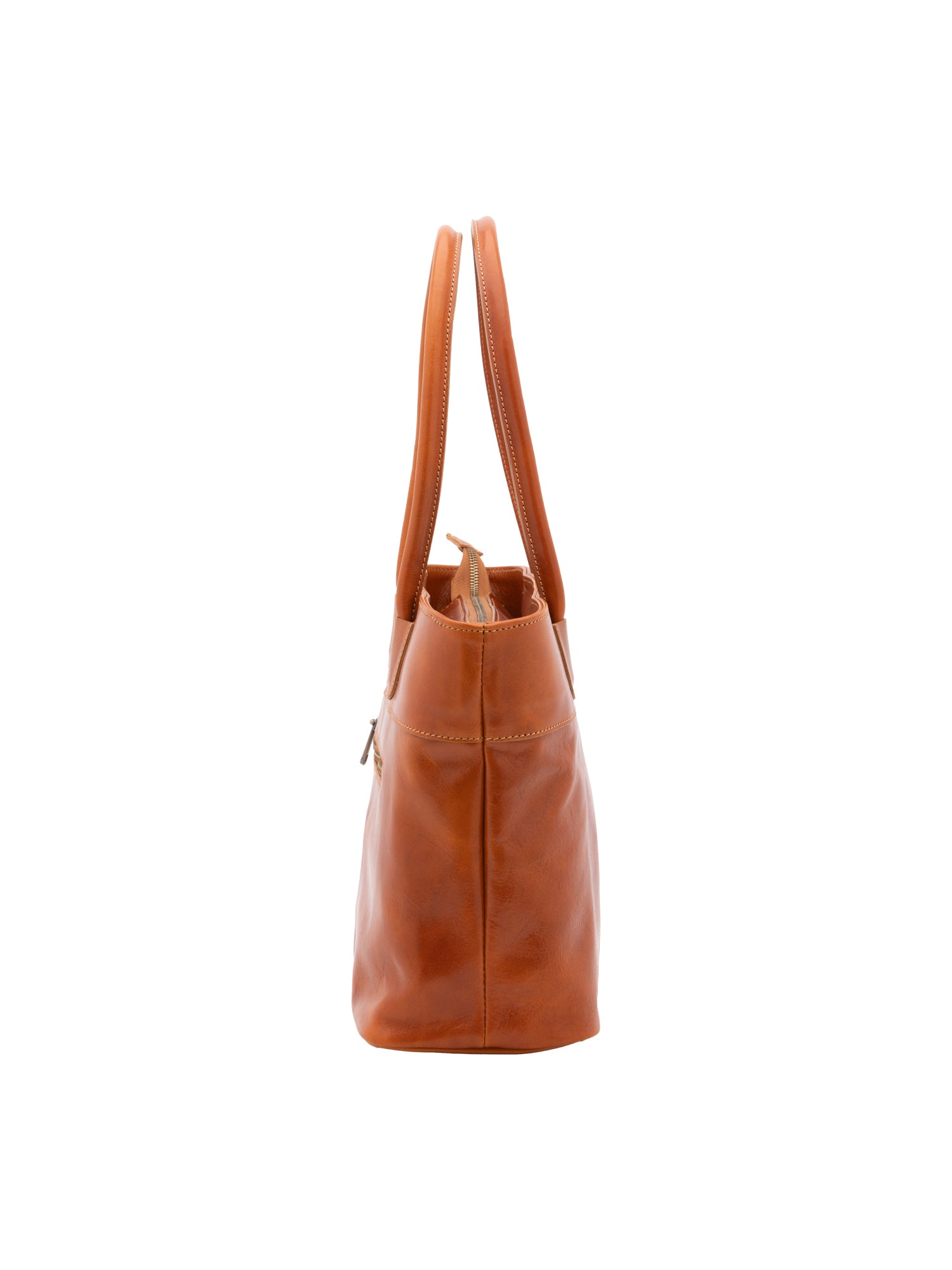 Crossbody bag I Fratelli Men Genuine leather -Rosso Cognac