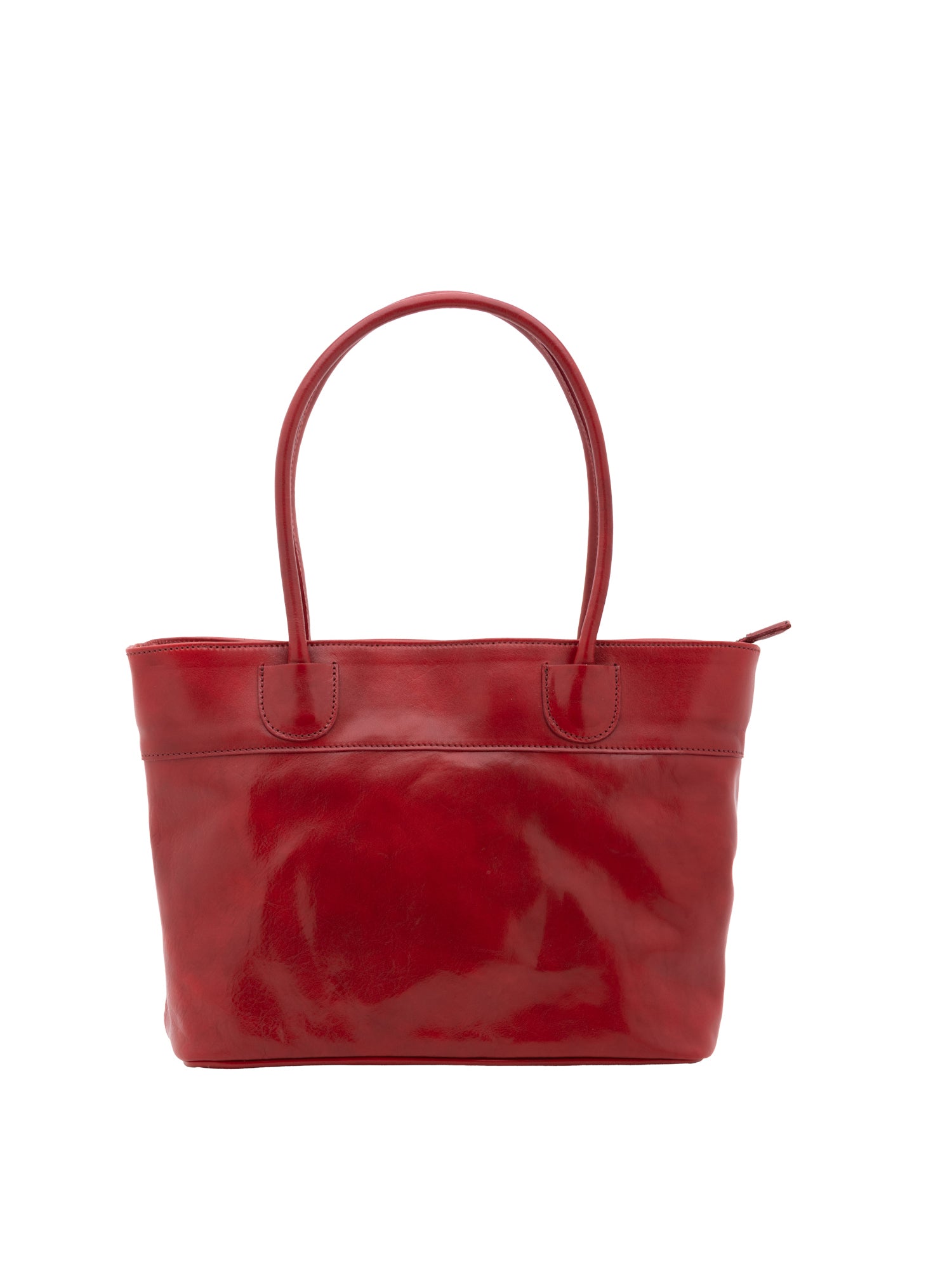 Crossbody bag I Fratelli Men Genuine leather -Rosso Rosso