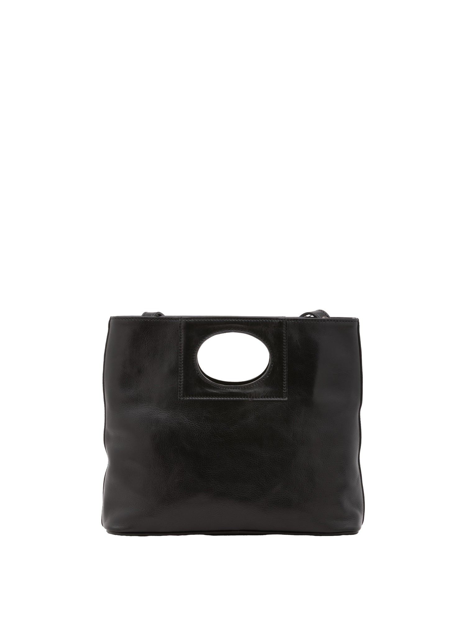 Crossbody bag I Fratelli Women Genuine leather -Blu Nero