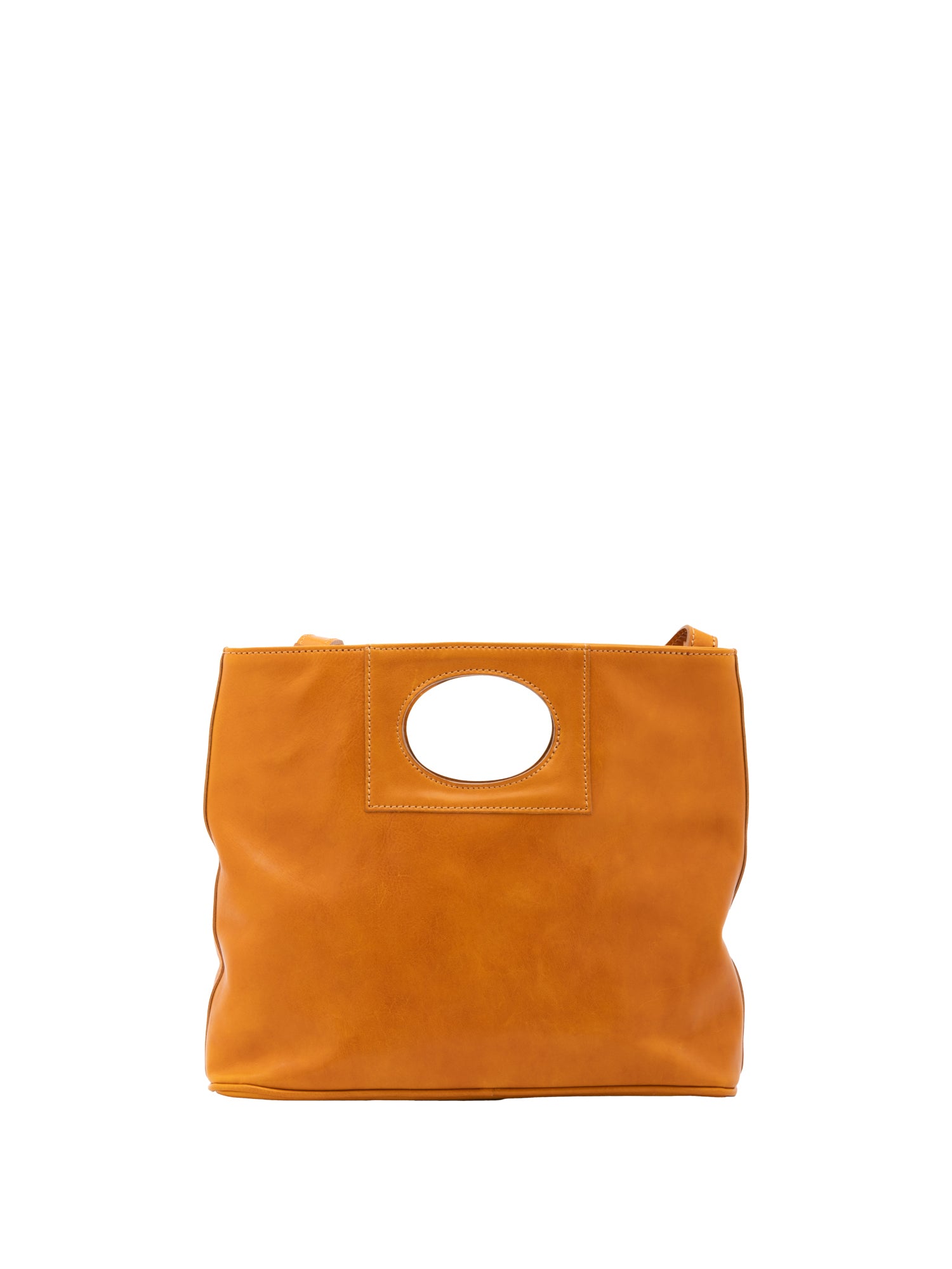 Crossbody bag I Fratelli Women Genuine leather -Blu Senape