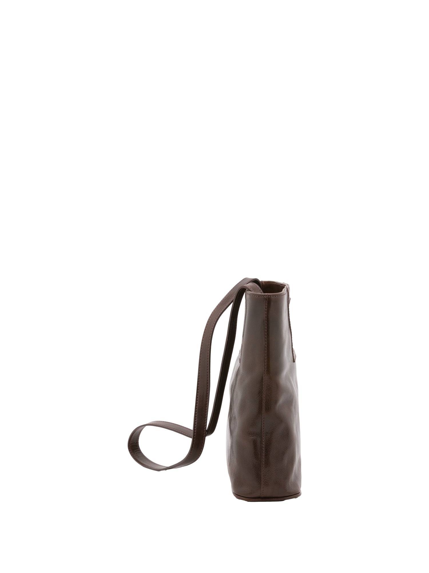 Crossbody bag I Fratelli Women Genuine leather -Blu Testa di moro