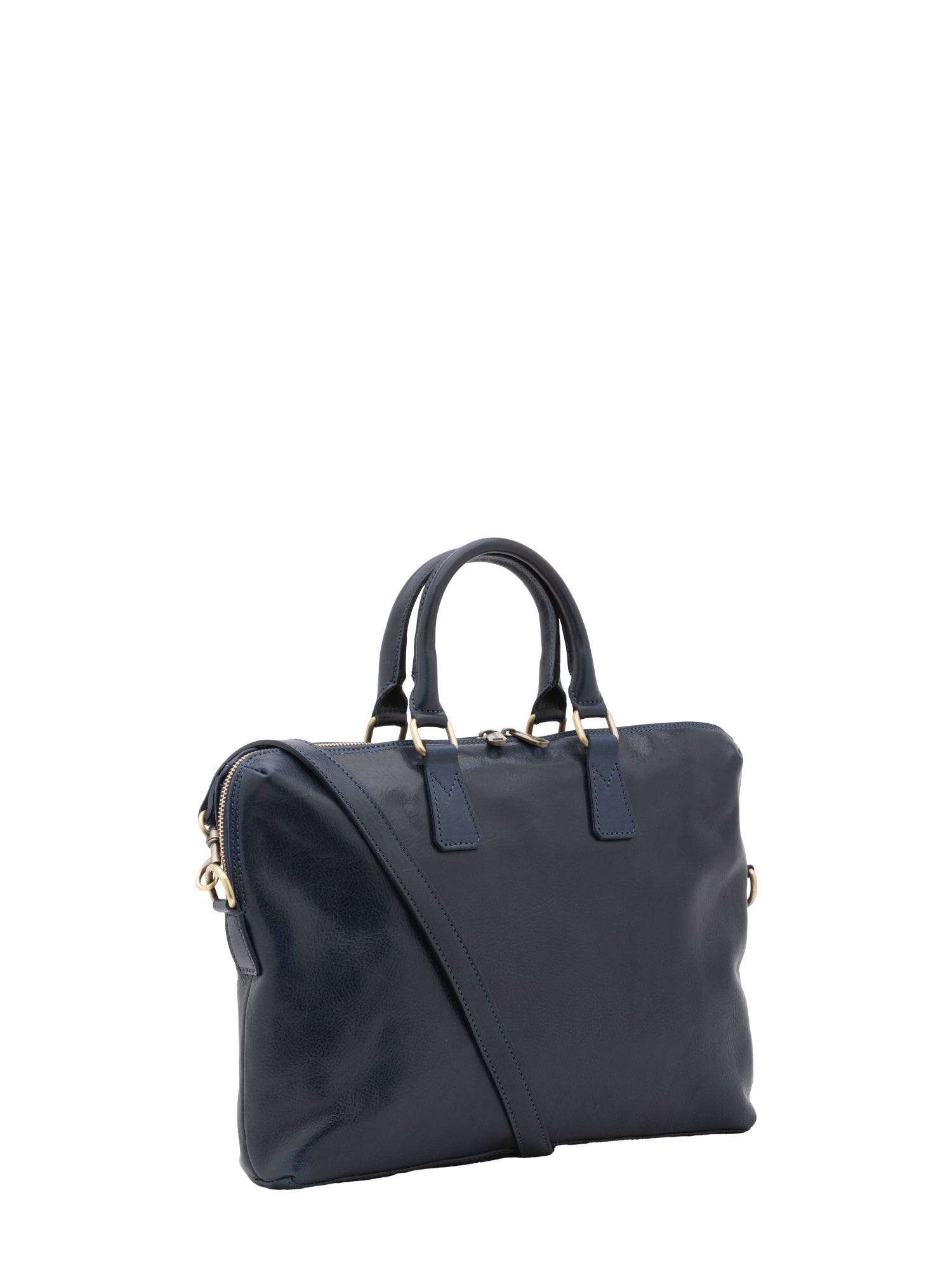 Briefcase I Fratelli Men Genuine leather -Blu Blu