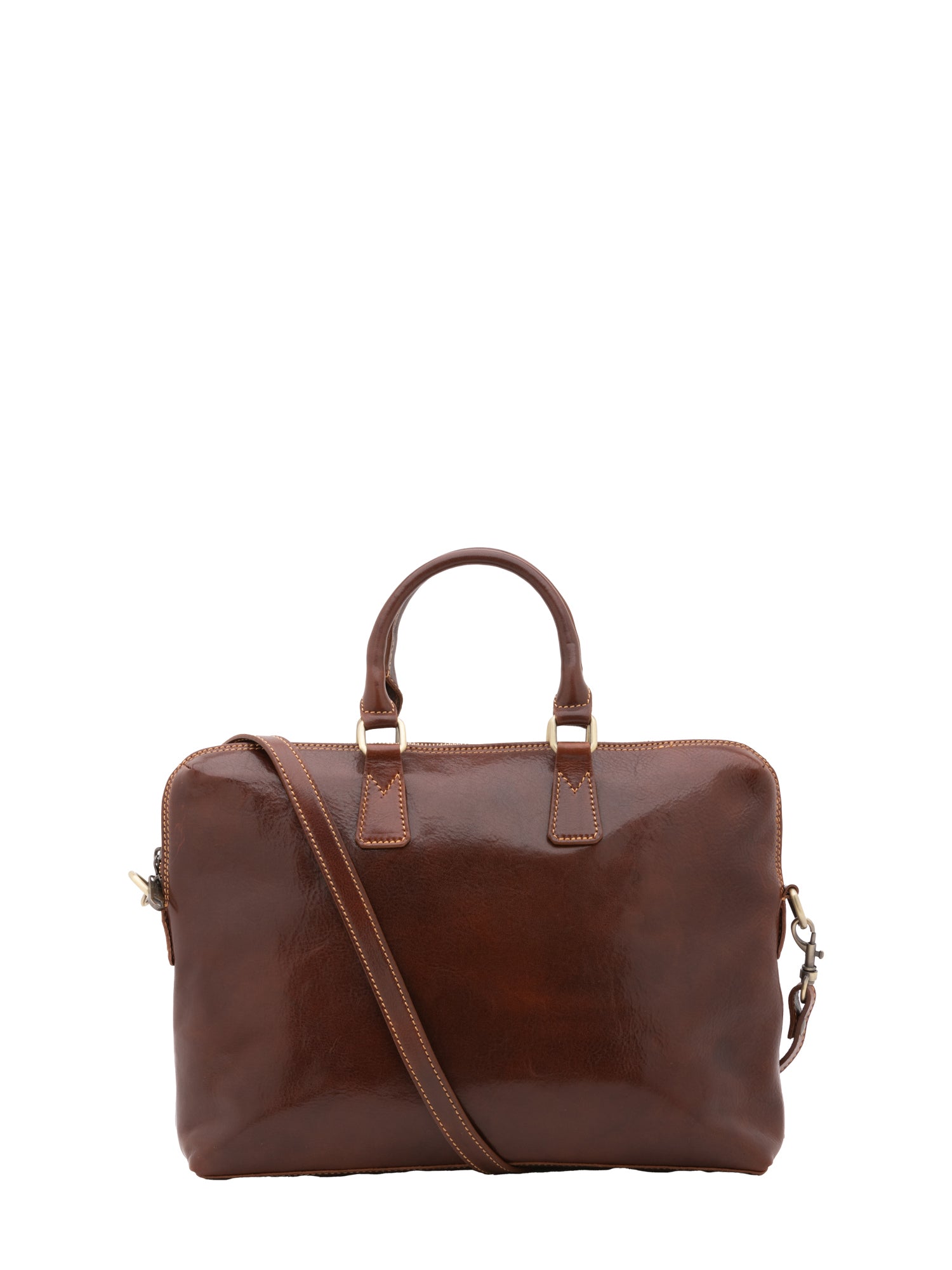 Briefcase I Fratelli Men Genuine leather -Blu Marrone
