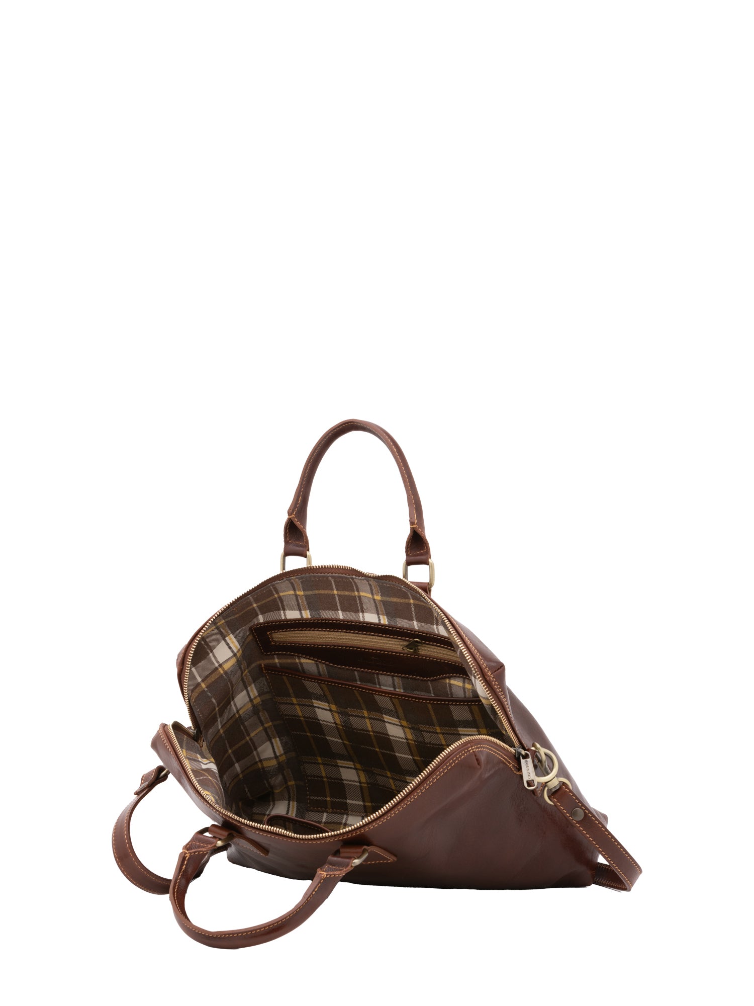 Briefcase I Fratelli Men Genuine leather -Blu Marrone