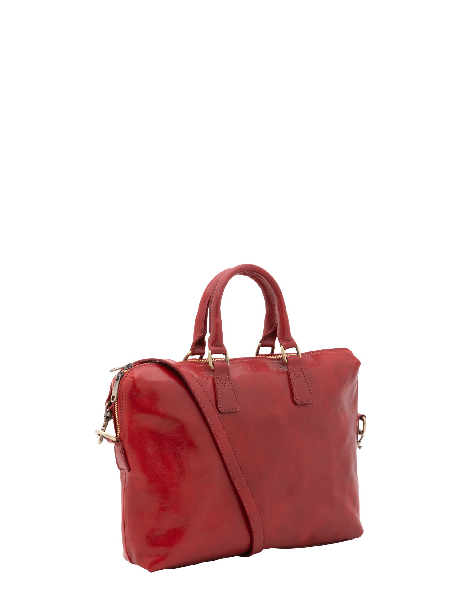 Briefcase I Fratelli Men Genuine leather -Blu Rosso