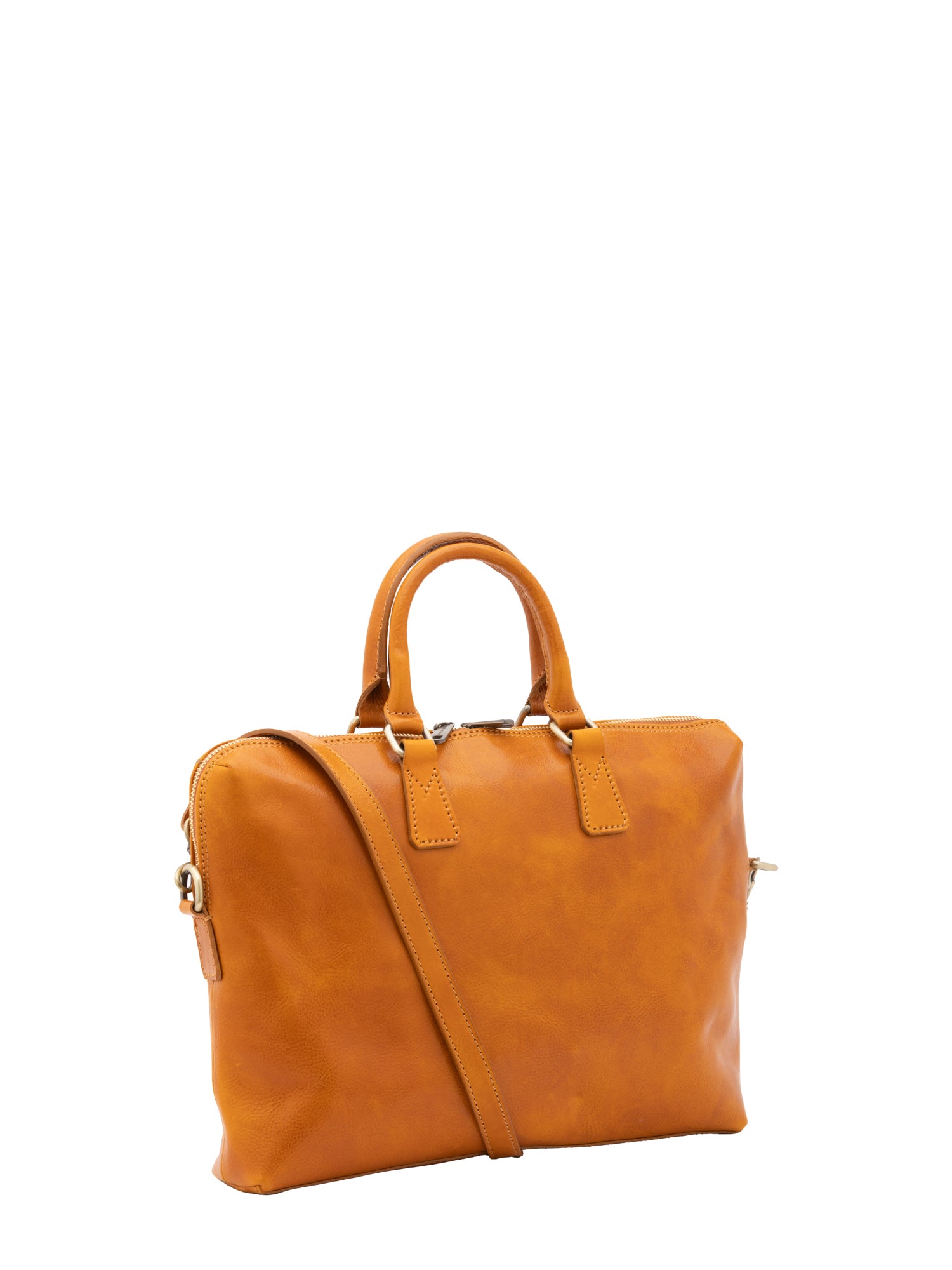 Briefcase I Fratelli Men Genuine leather -Blu Senape