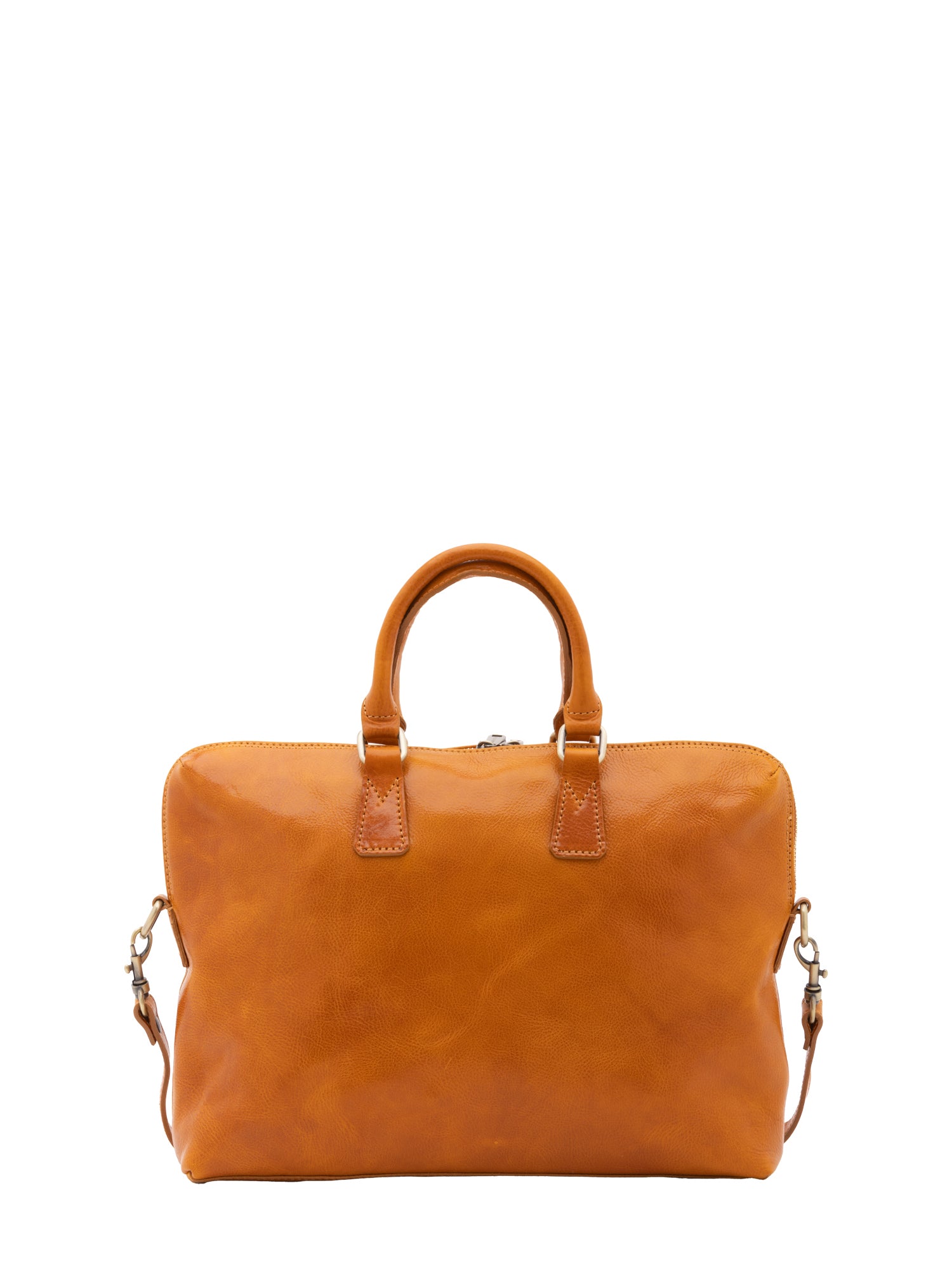 Briefcase I Fratelli Men Genuine leather -Blu Senape