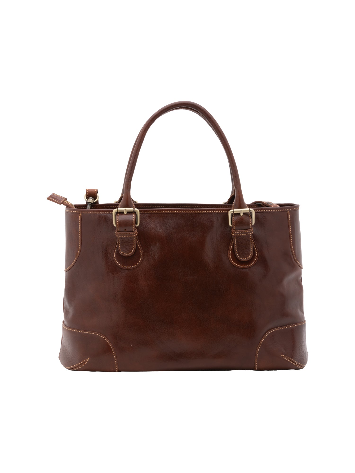 Crossbody bag I Fratelli Women Genuine leather -Tmoro Marrone