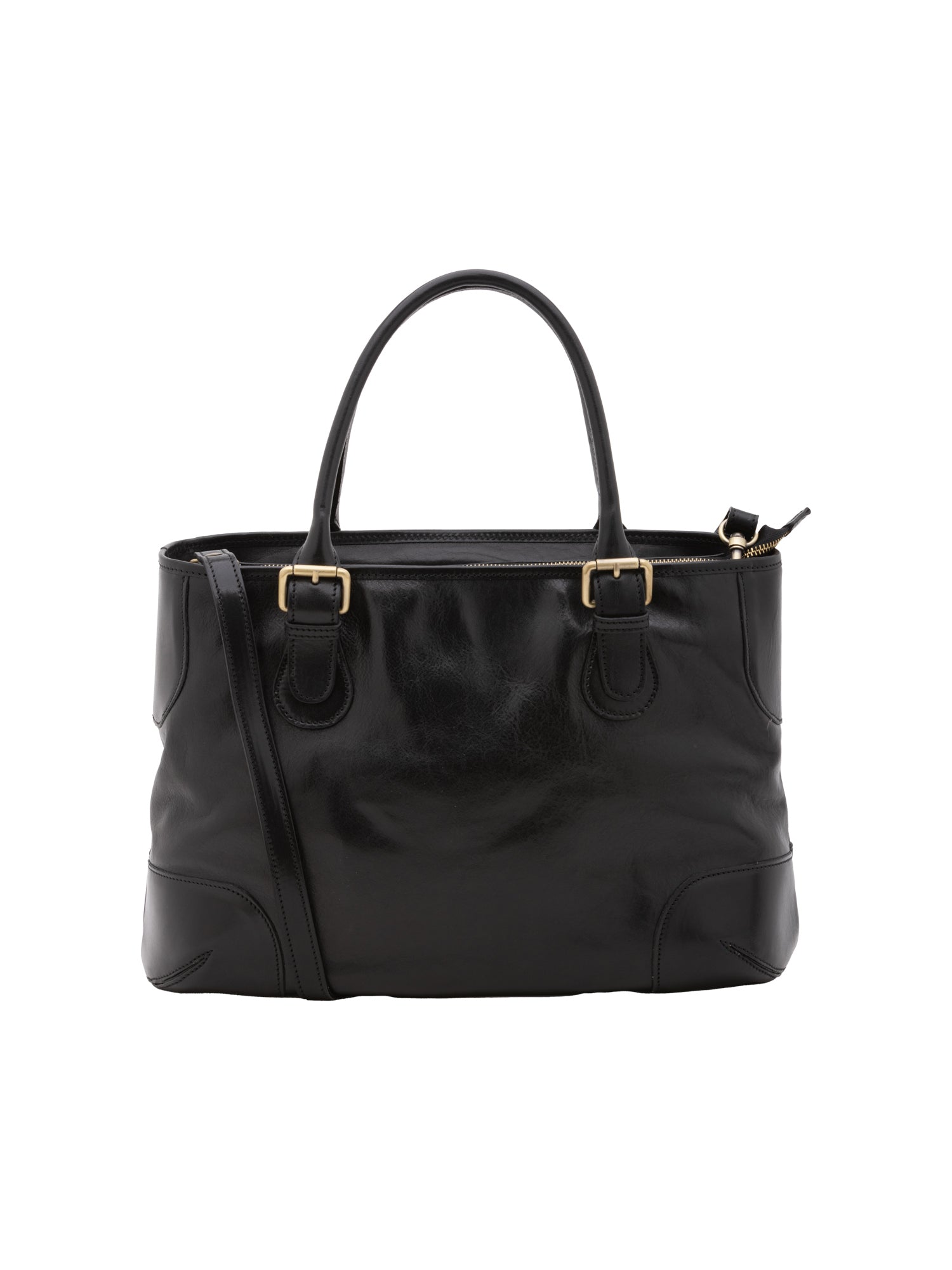 Crossbody bag I Fratelli Women Genuine leather -Tmoro Nero