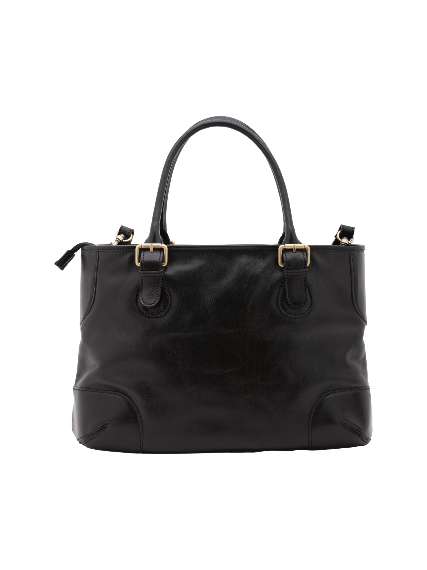 Crossbody bag I Fratelli Women Genuine leather -Tmoro Nero