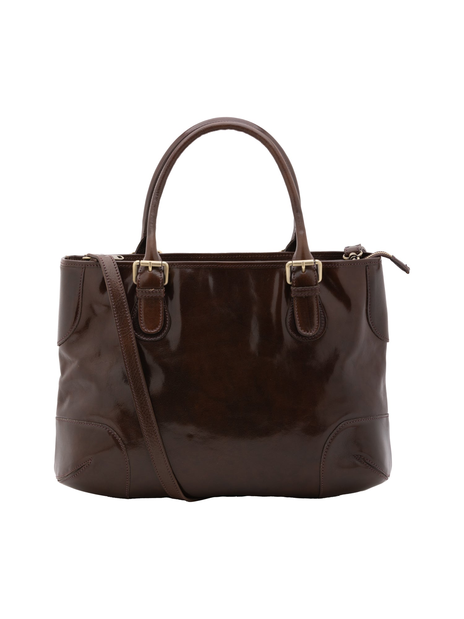 Crossbody bag I Fratelli Women Genuine leather -Tmoro Testa di moro