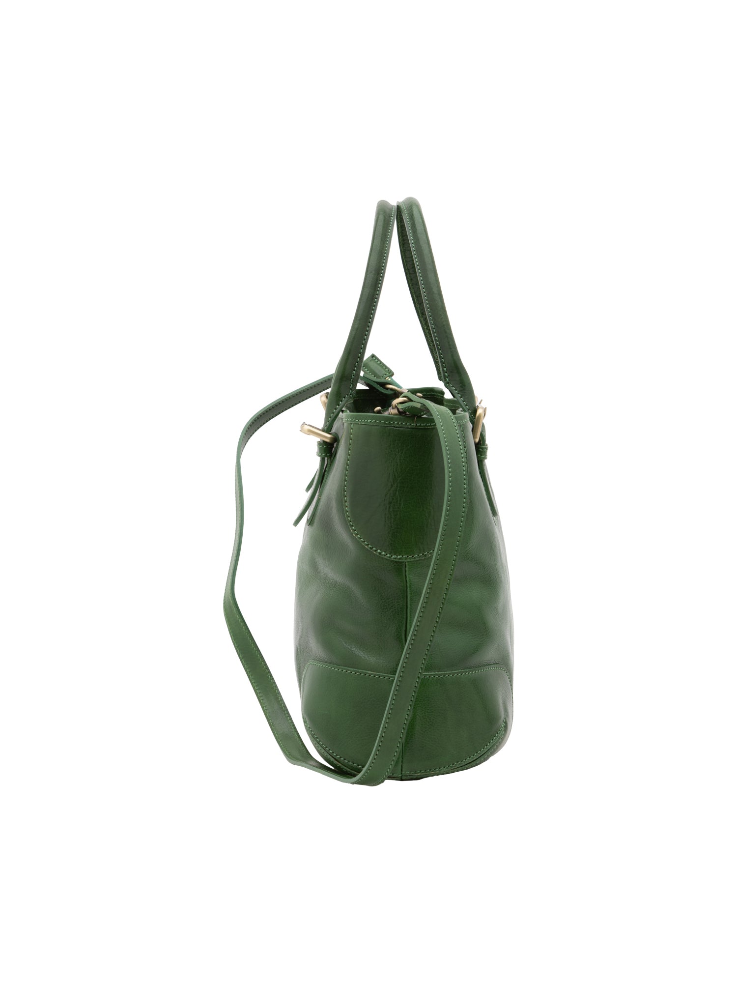 Crossbody bag I Fratelli Women Genuine leather -Tmoro Verde