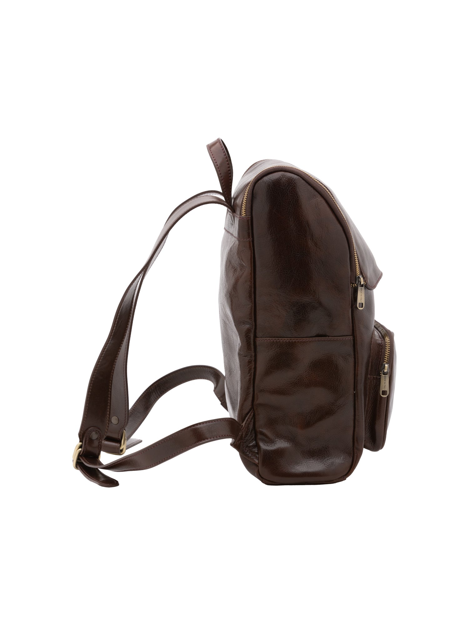 Shoulder Bag I Fratelli Women Genuine leather -Nero Testa di moro