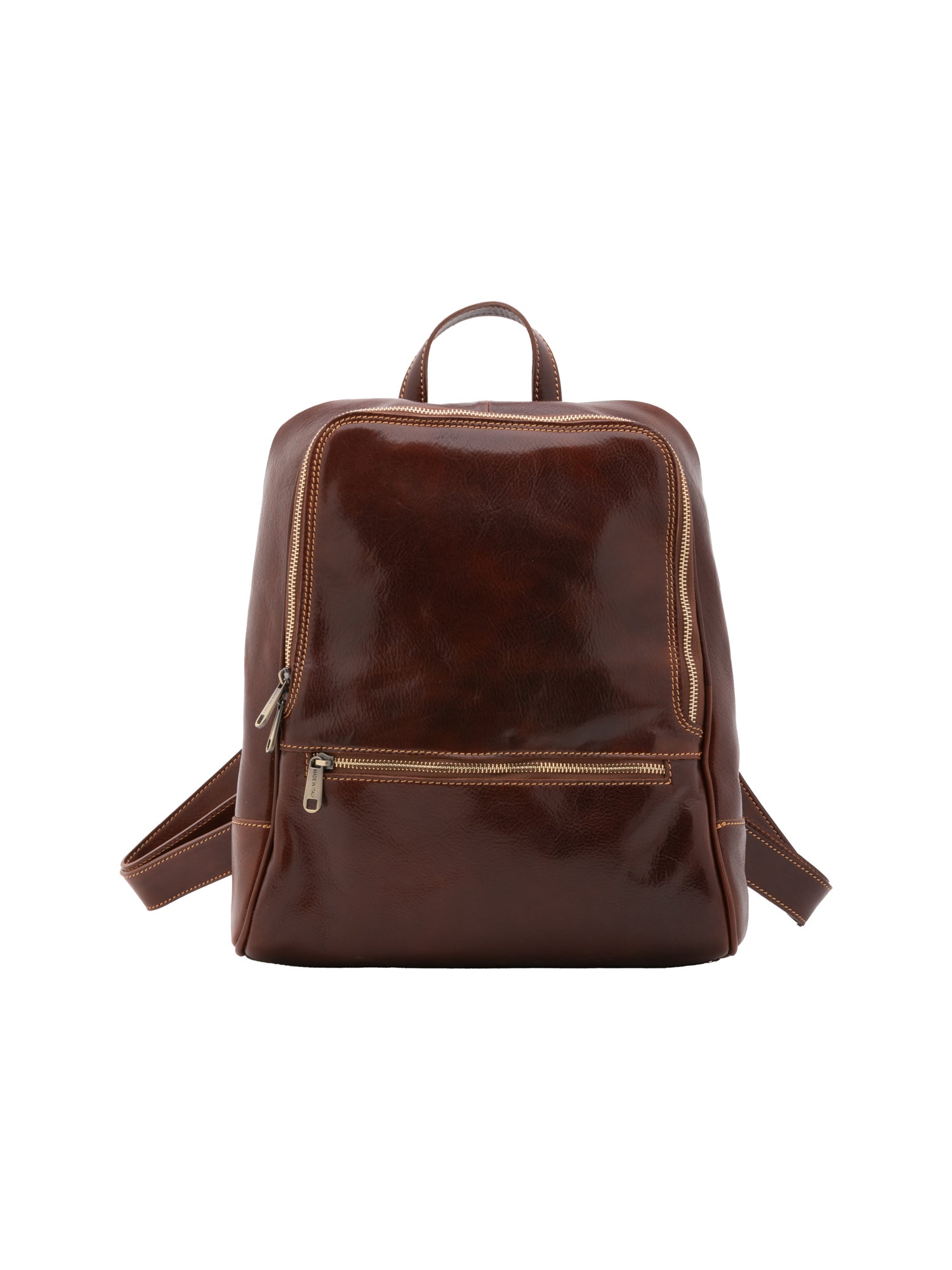Shoulder Bag I Fratelli Women Genuine leather -Verde Marrone