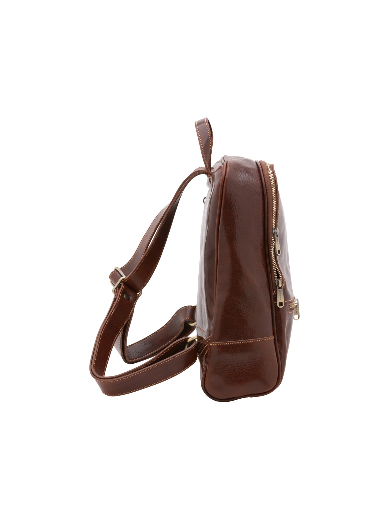Shoulder Bag I Fratelli Women Genuine leather -Verde Marrone