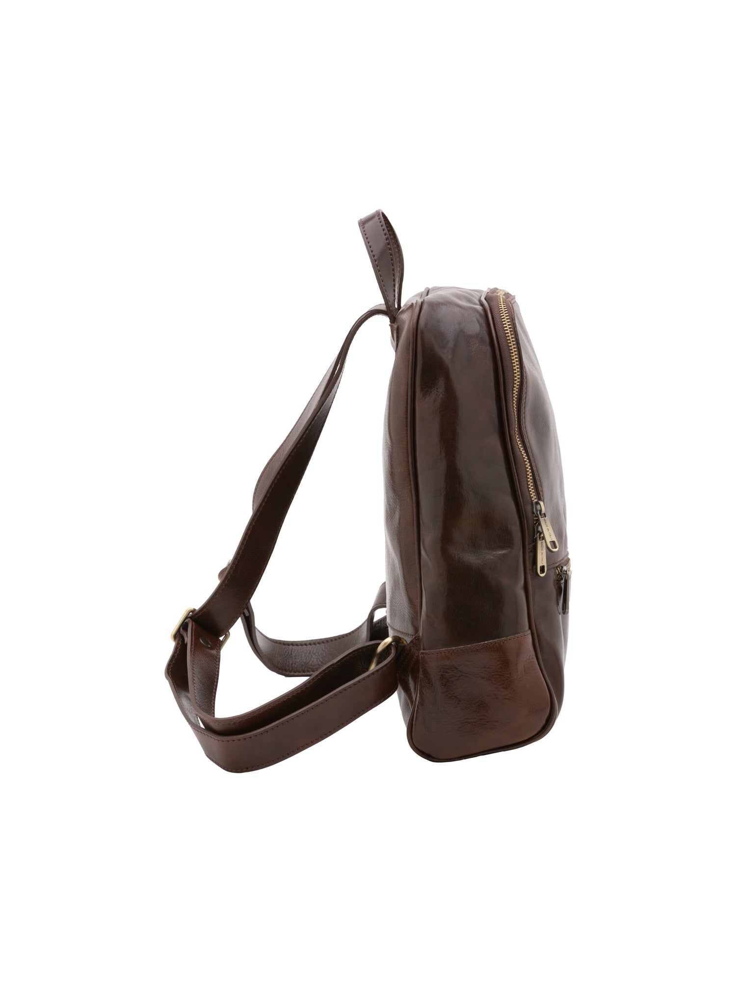 Shoulder Bag I Fratelli Women Genuine leather -Verde Testa di moro