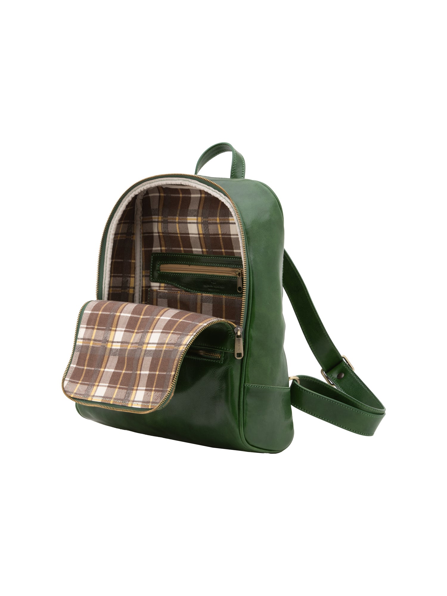Shoulder Bag I Fratelli Women Genuine leather -Verde Verde