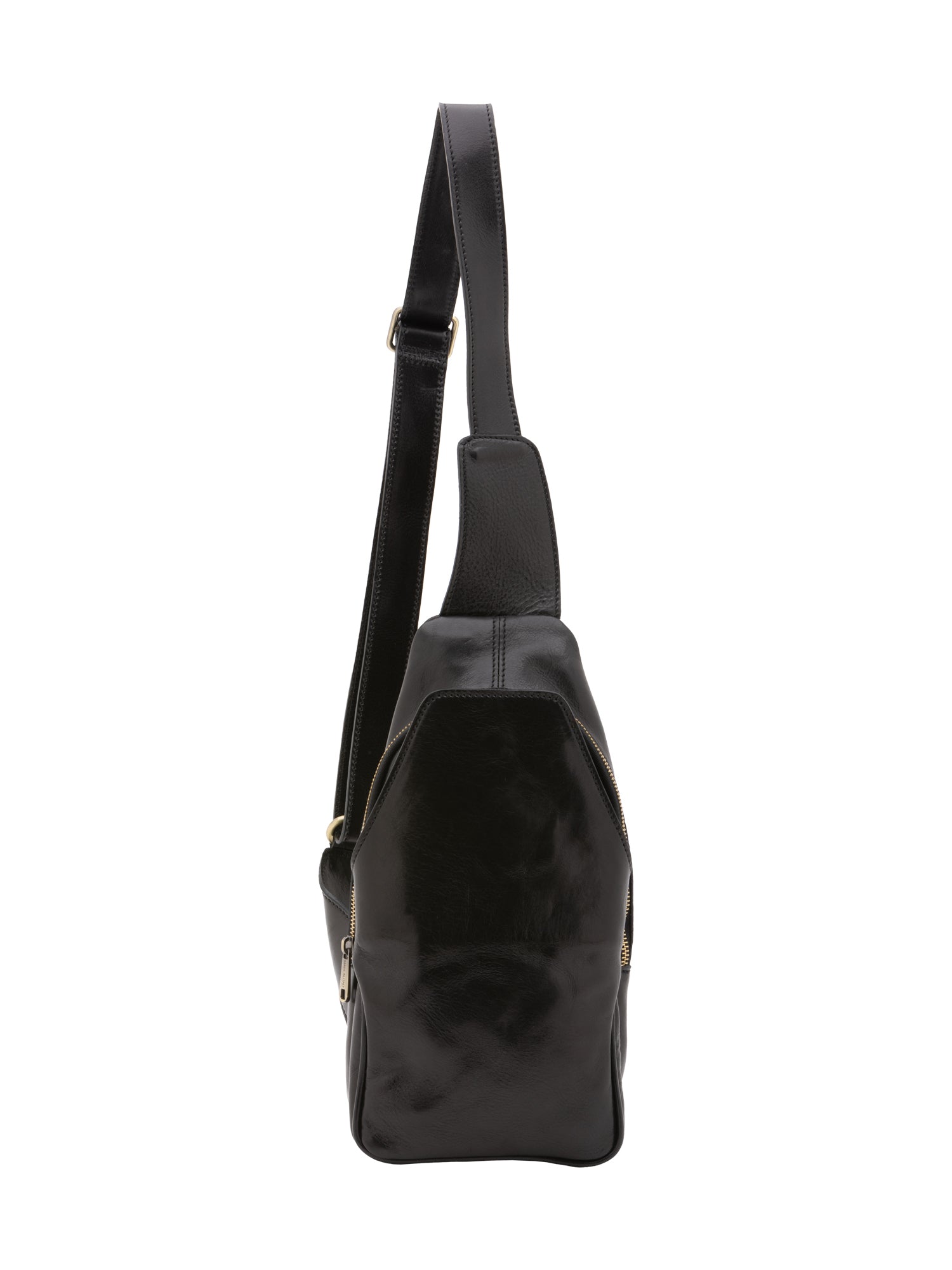 Belt bag I Fratelli Men Genuine leather -Verde Nero