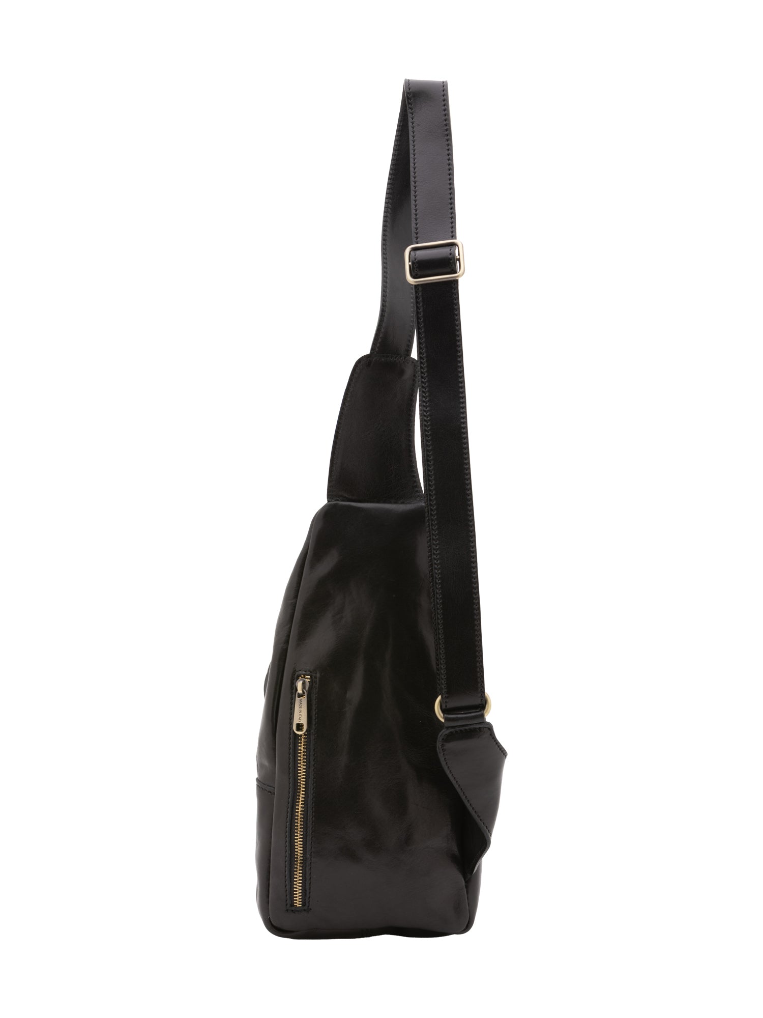 Belt bag I Fratelli Men Genuine leather -Verde Nero