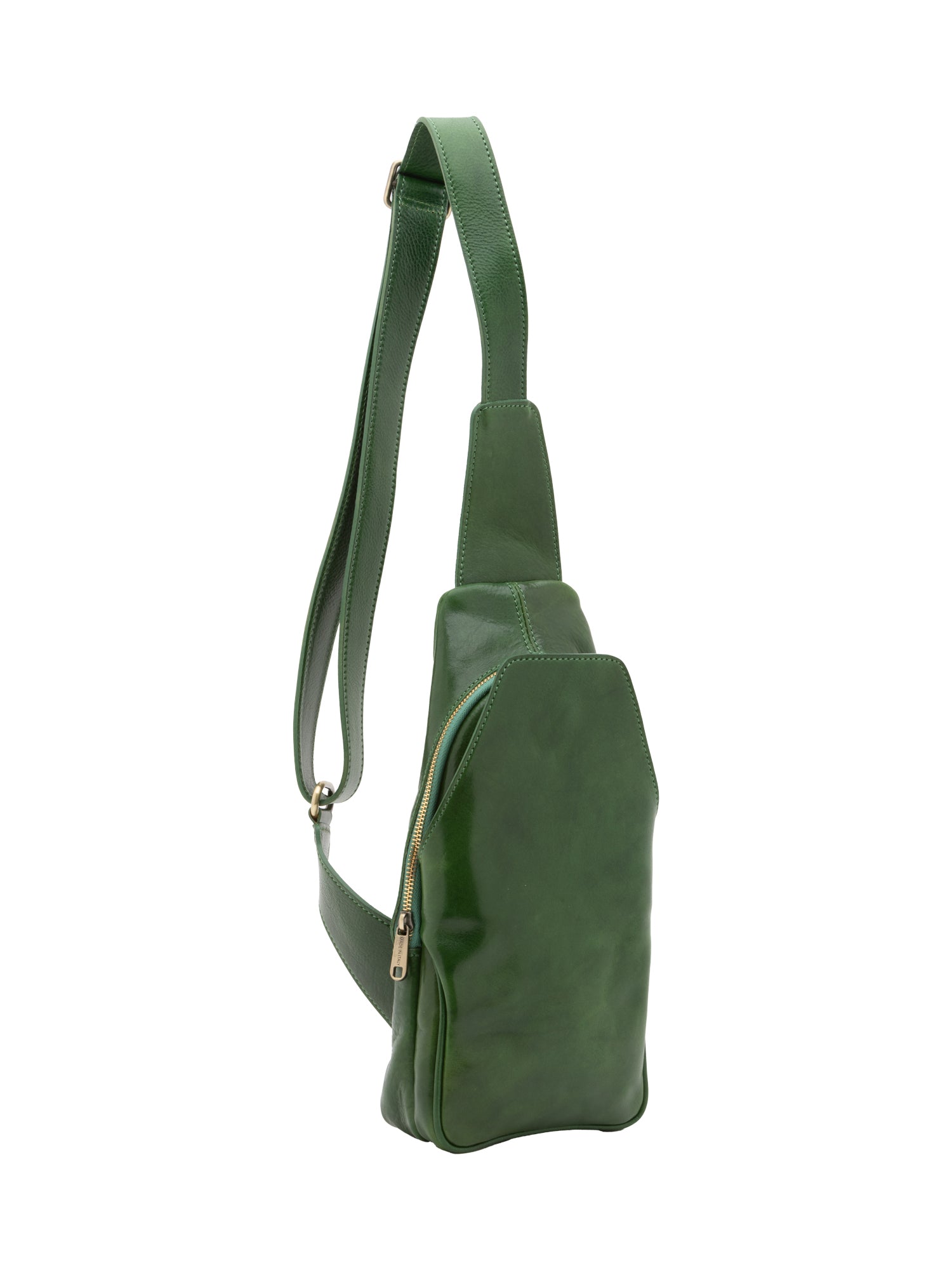 Belt bag I Fratelli Men Genuine leather -Verde Verde