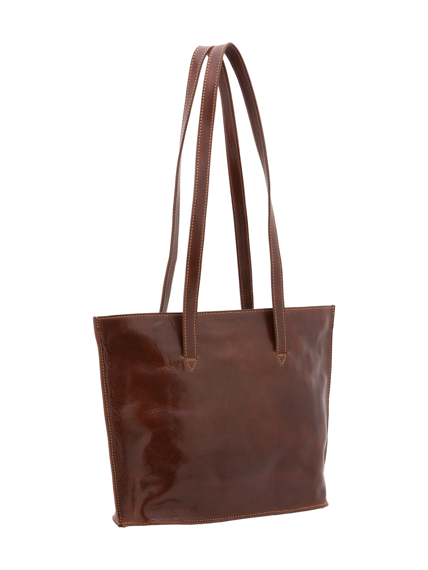 Shoulder Bag I Fratelli Women Genuine leather -Blu Marrone