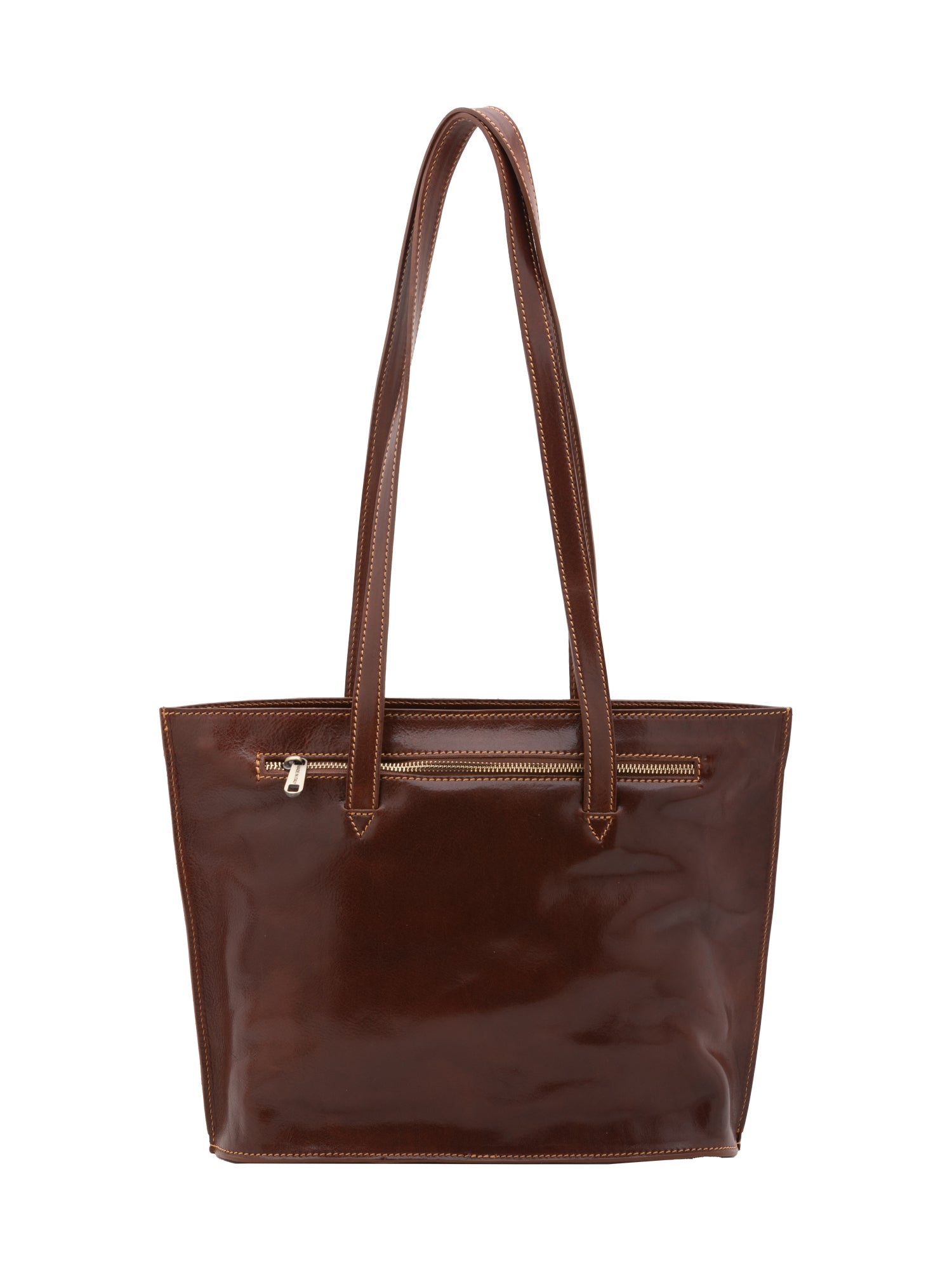 Shoulder Bag I Fratelli Women Genuine leather -Blu Marrone