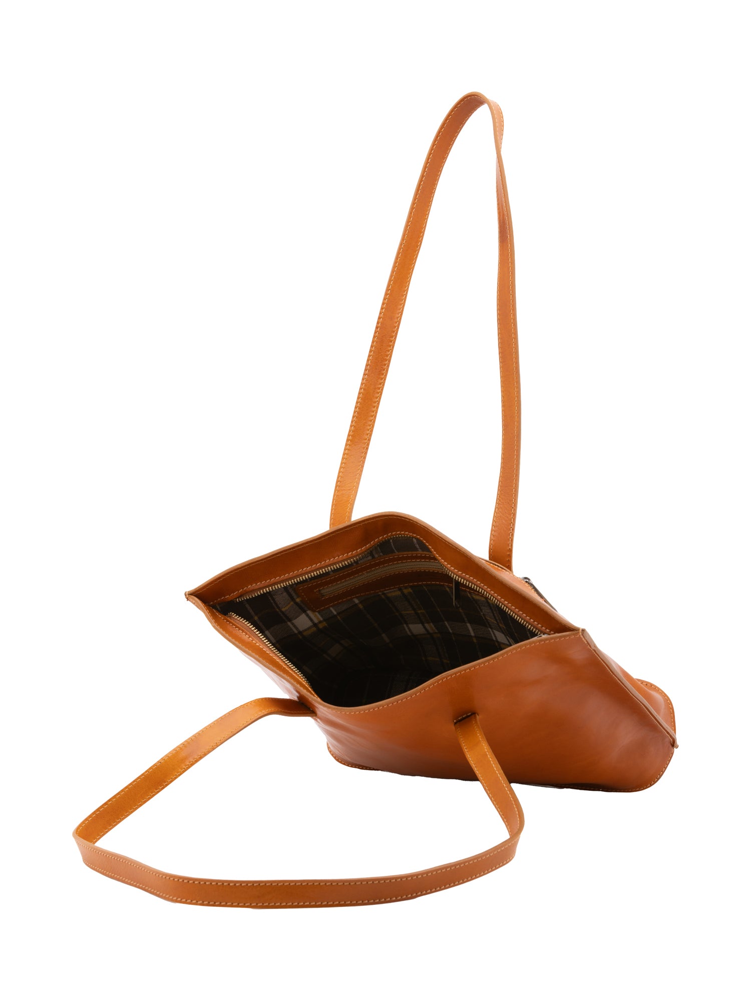 Shoulder Bag I Fratelli Women Genuine leather -Blu Senape