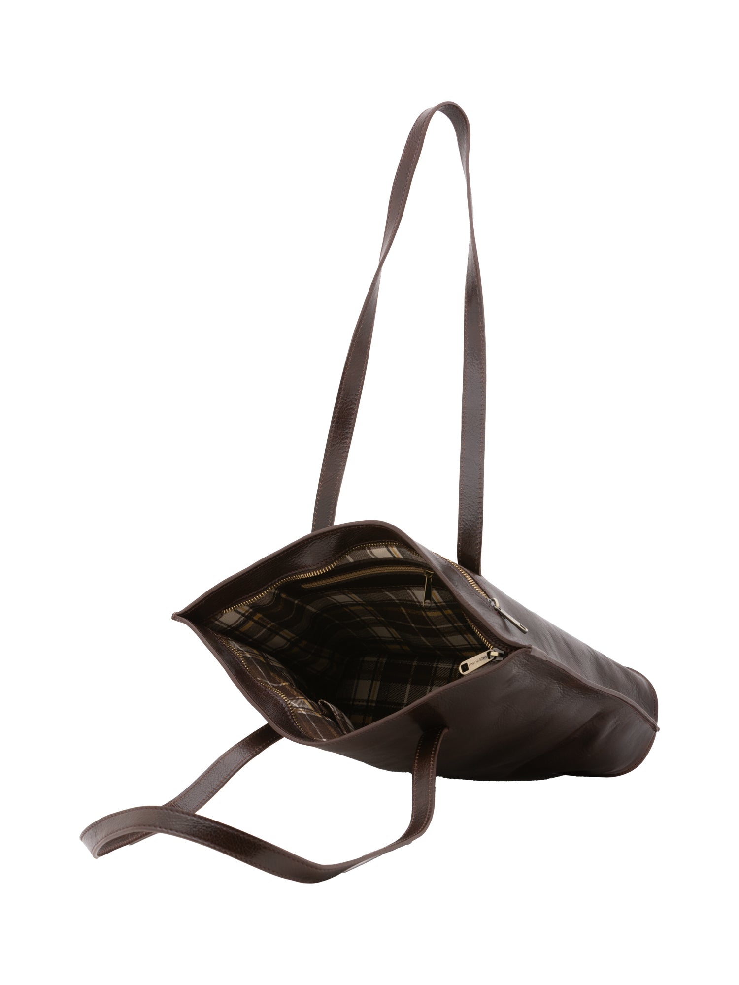 Shoulder Bag I Fratelli Women Genuine leather -Blu Testa di moro