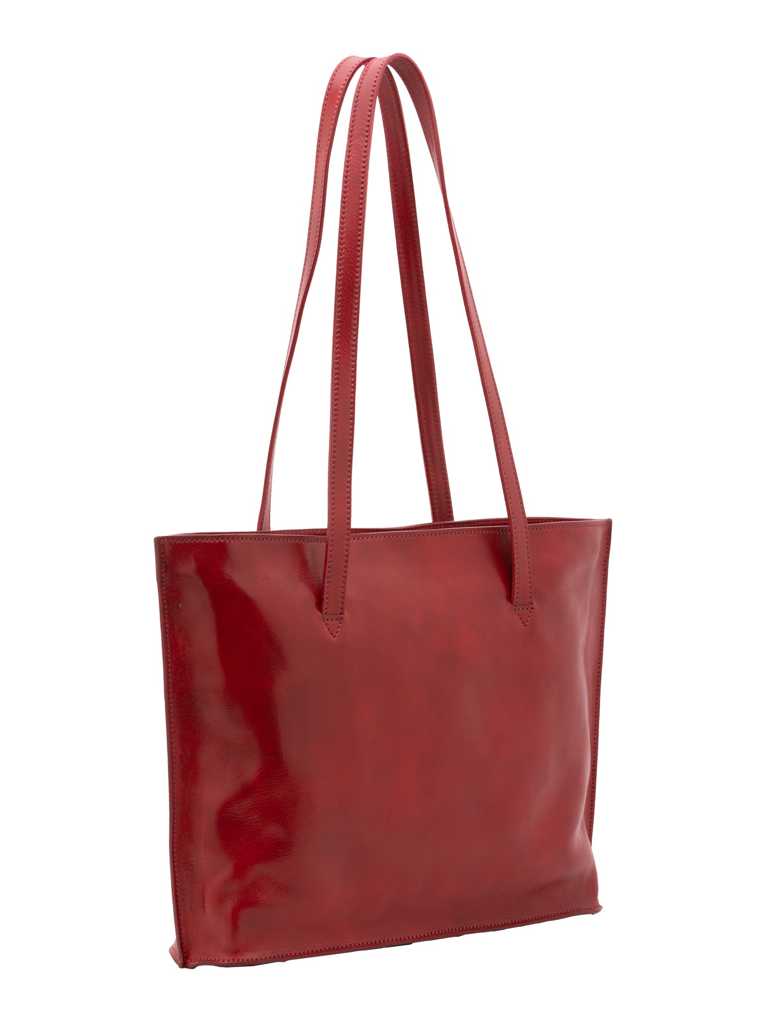Shoulder Bag I Fratelli Women Genuine leather -Blu Rosso