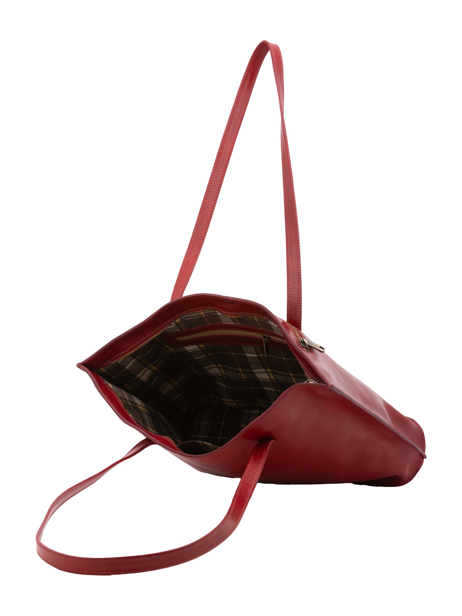 Shoulder Bag I Fratelli Women Genuine leather -Blu Rosso
