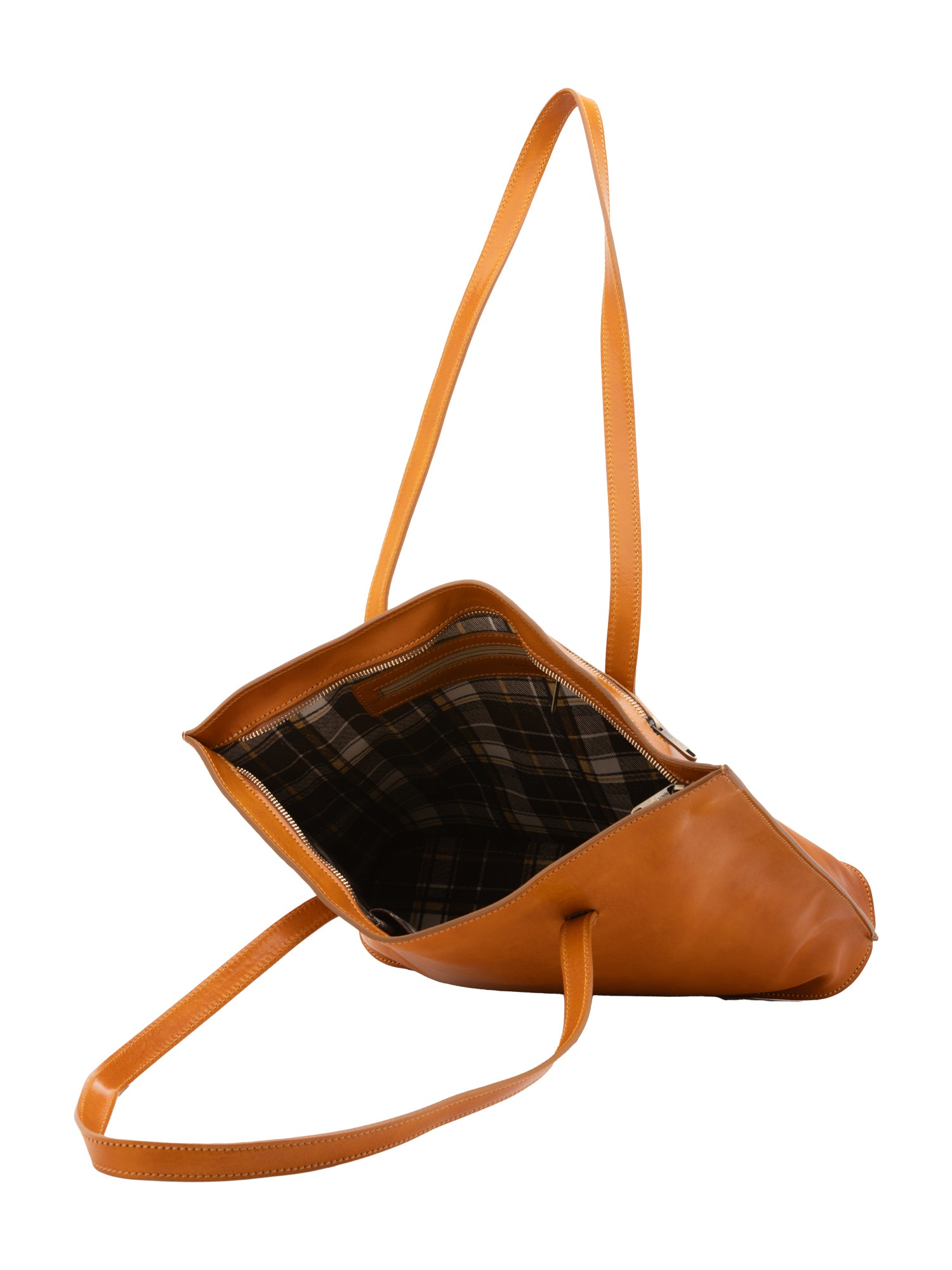Shoulder Bag I Fratelli Women Genuine leather -Blu Fango