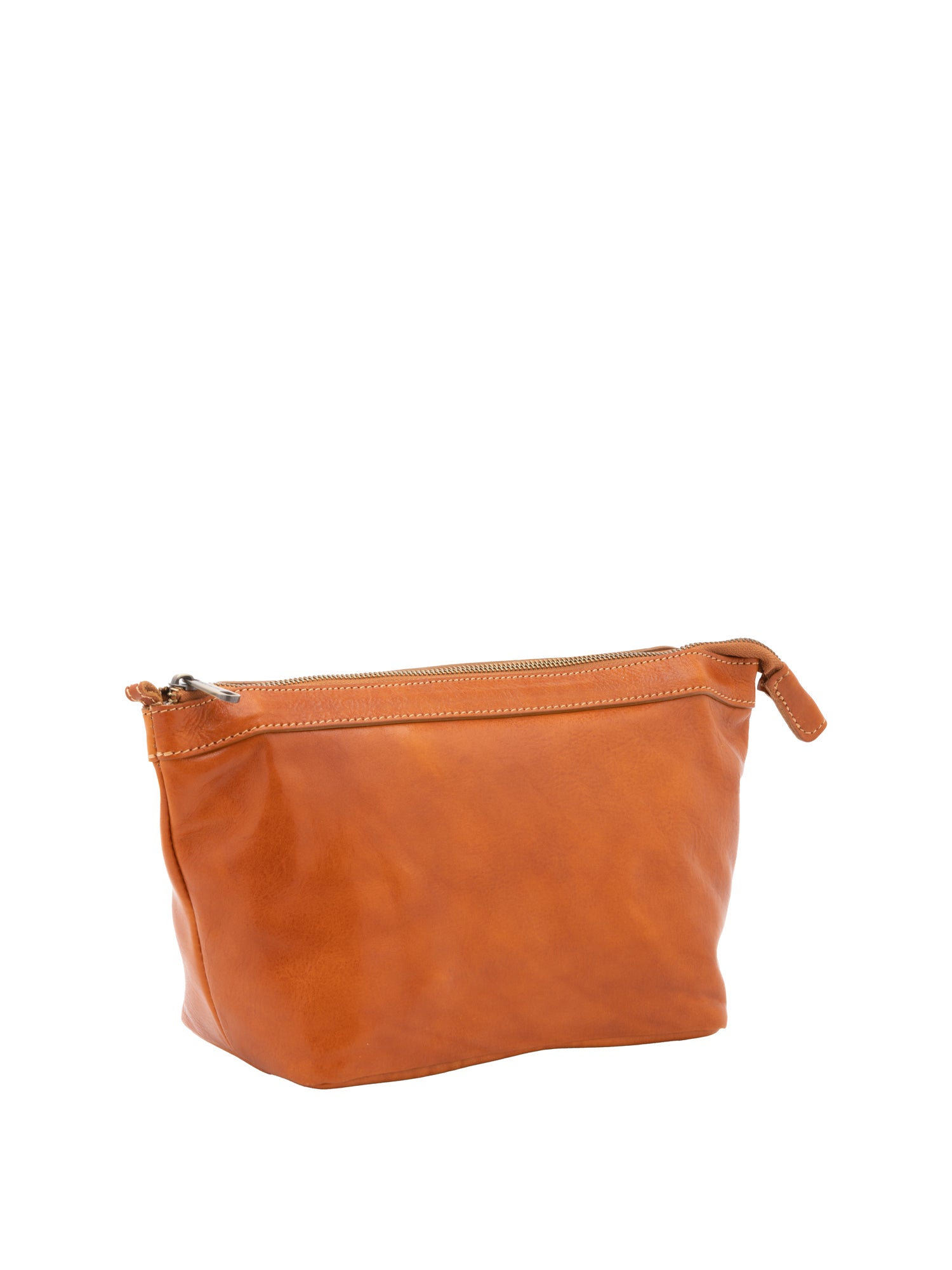 Clutch Bag I Fratelli Unisex Genuine leather -Rosso Cognac
