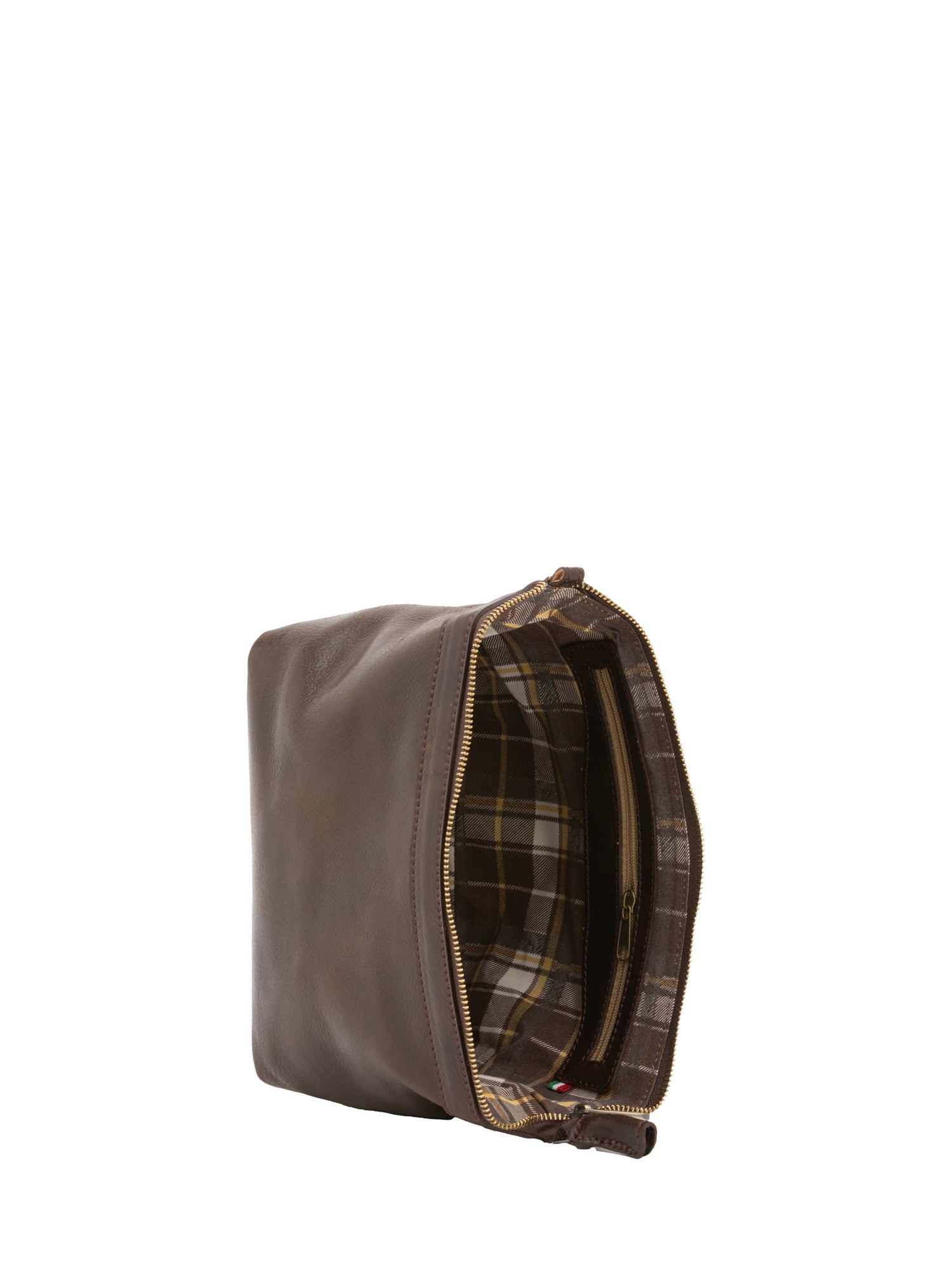 Clutch Bag I Fratelli Unisex Genuine leather -Rosso Testa di moro