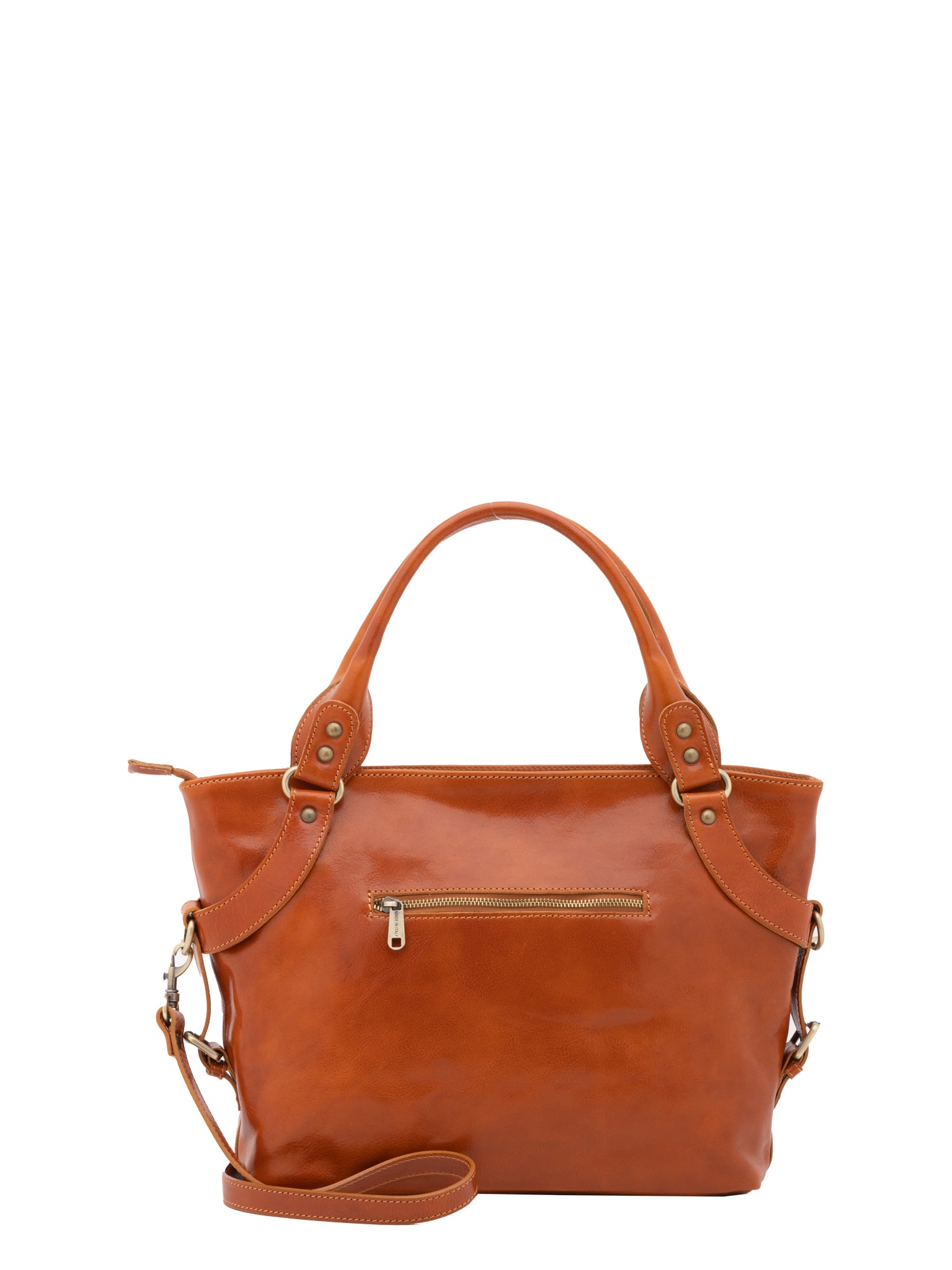 Handbag I Fratelli Women Genuine leather -Rosso Cognac